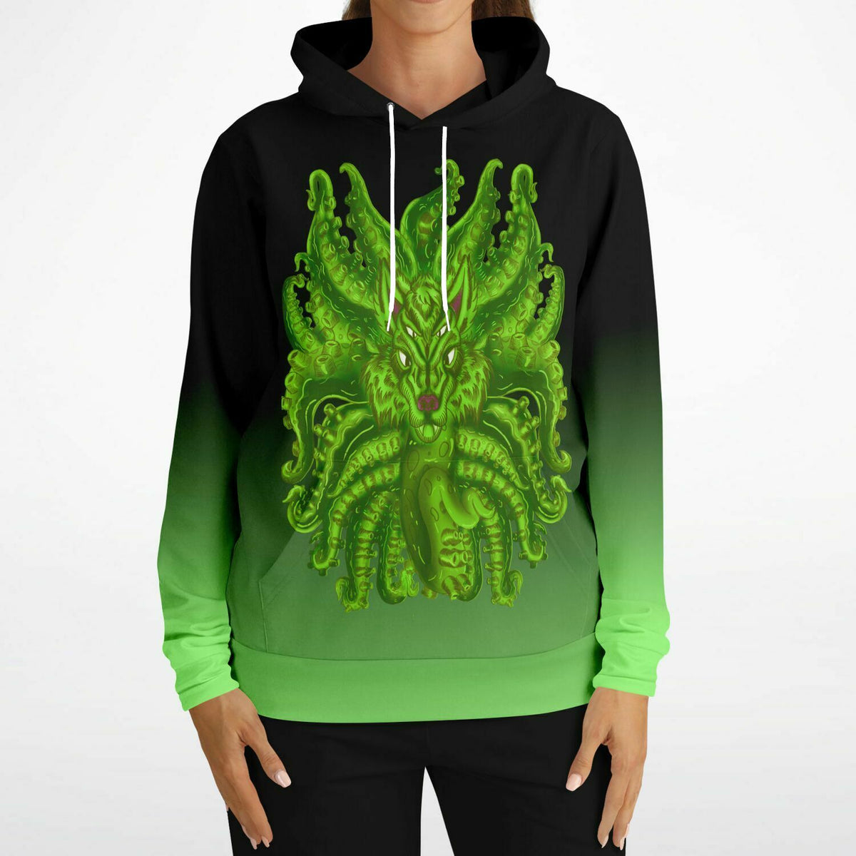 Radioactive Wolf Tulu Athletic Hoodie