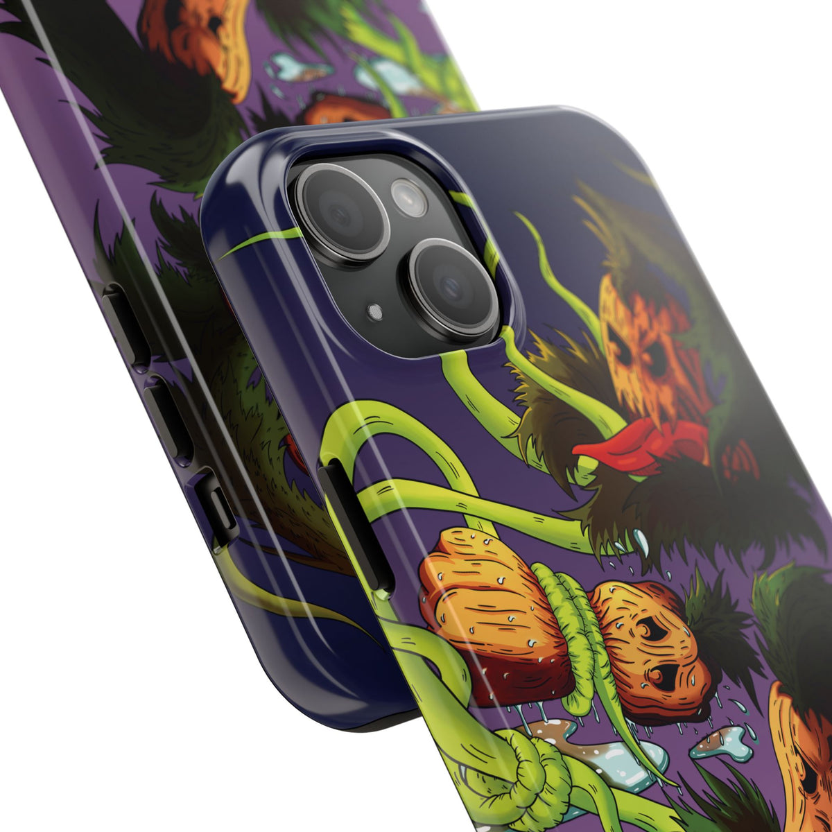 Pumpkin Gremvine Purple Gradient Tough Phone Case