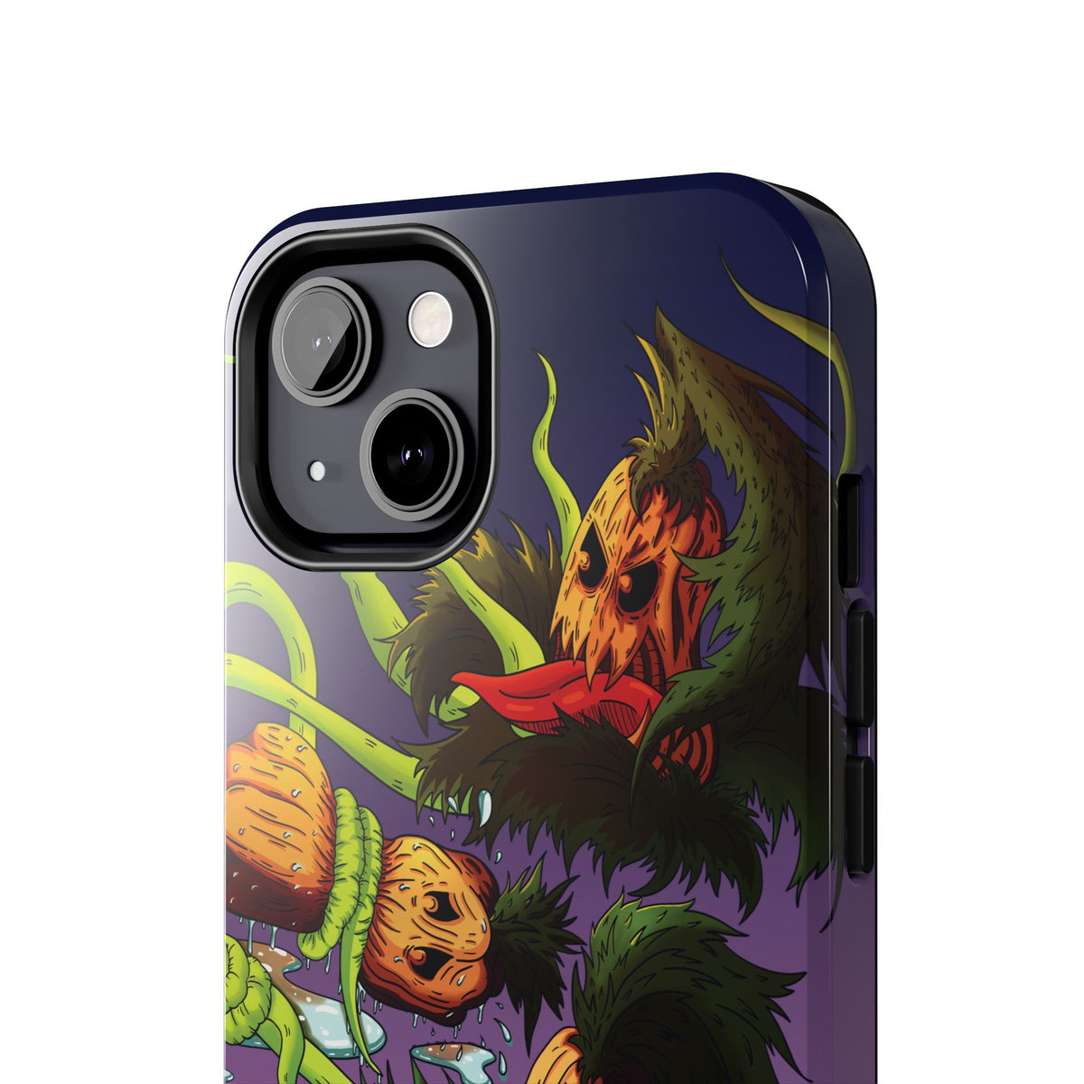 Pumpkin Gremvine Purple Gradient Tough Phone Case