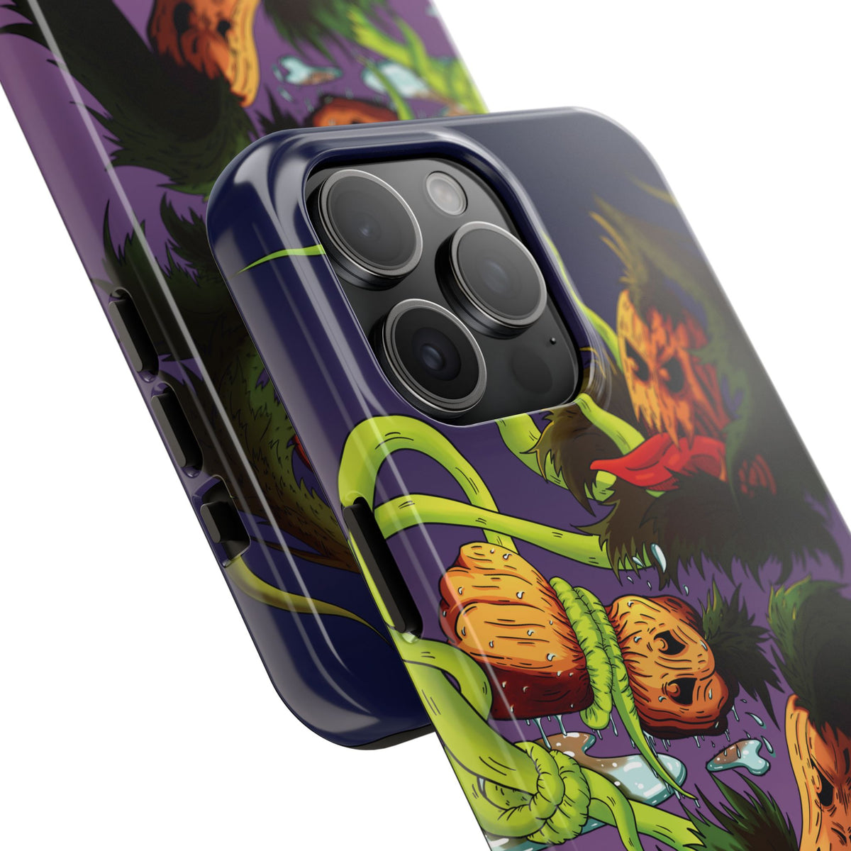 Pumpkin Gremvine Purple Gradient Tough Phone Case