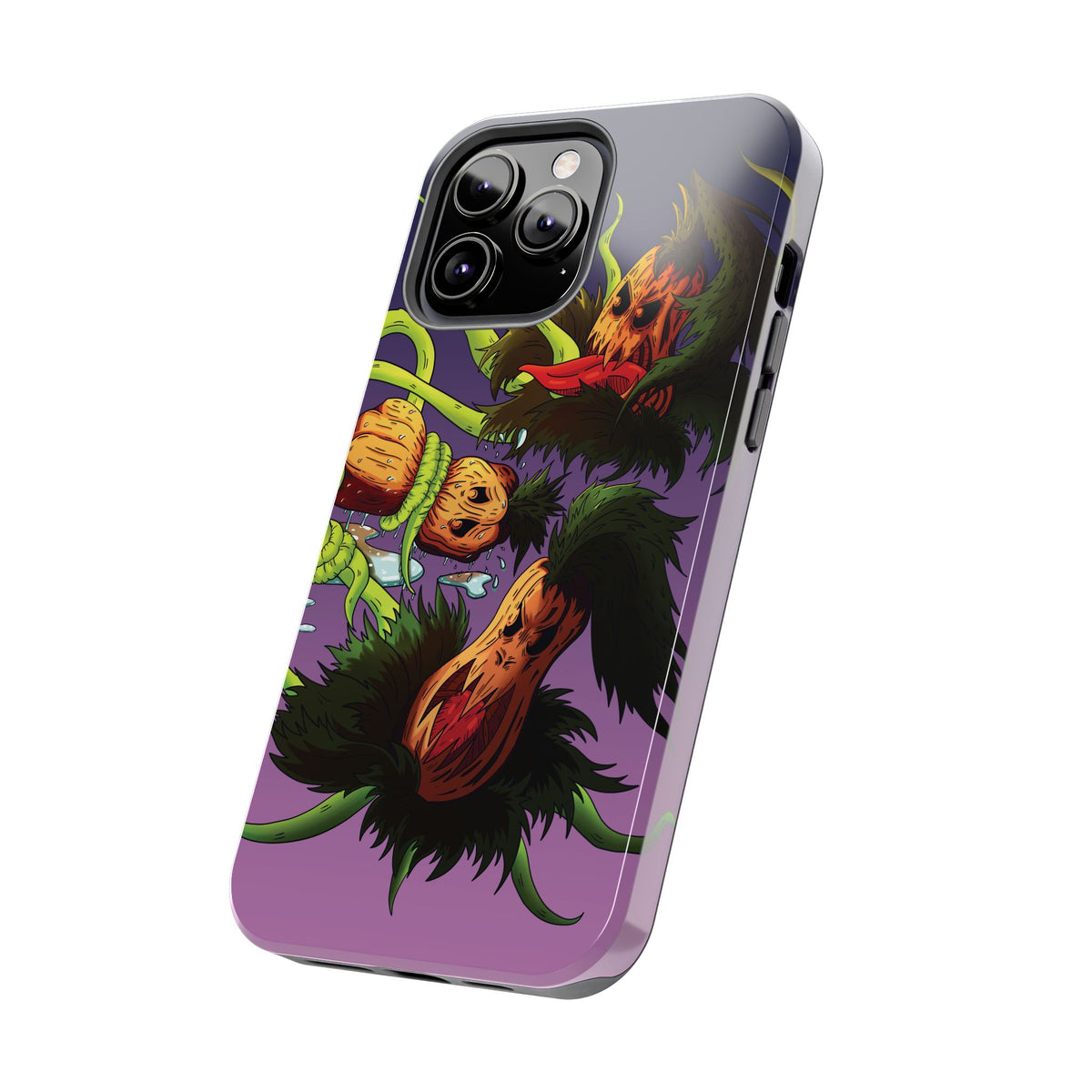 Pumpkin Gremvine Purple Gradient Tough Phone Case