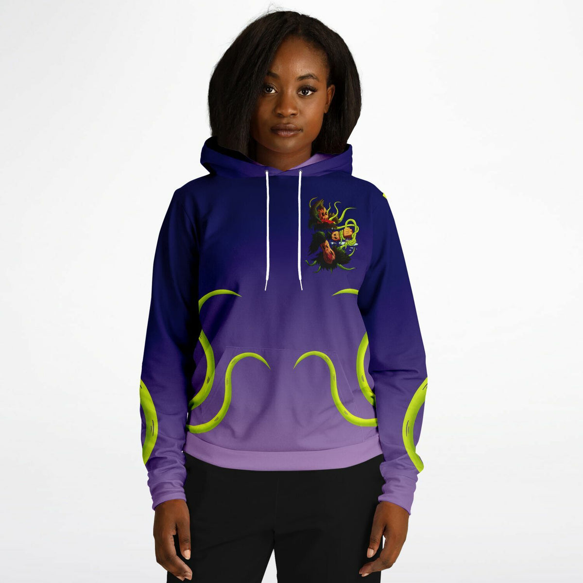 Pumpkin Gremvine Athletic Hoodie