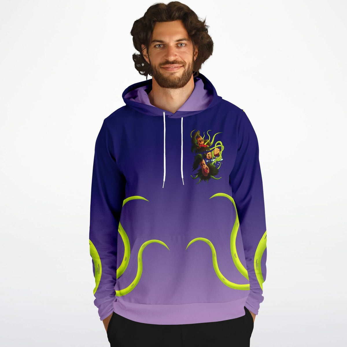 Pumpkin Gremvine Athletic Hoodie