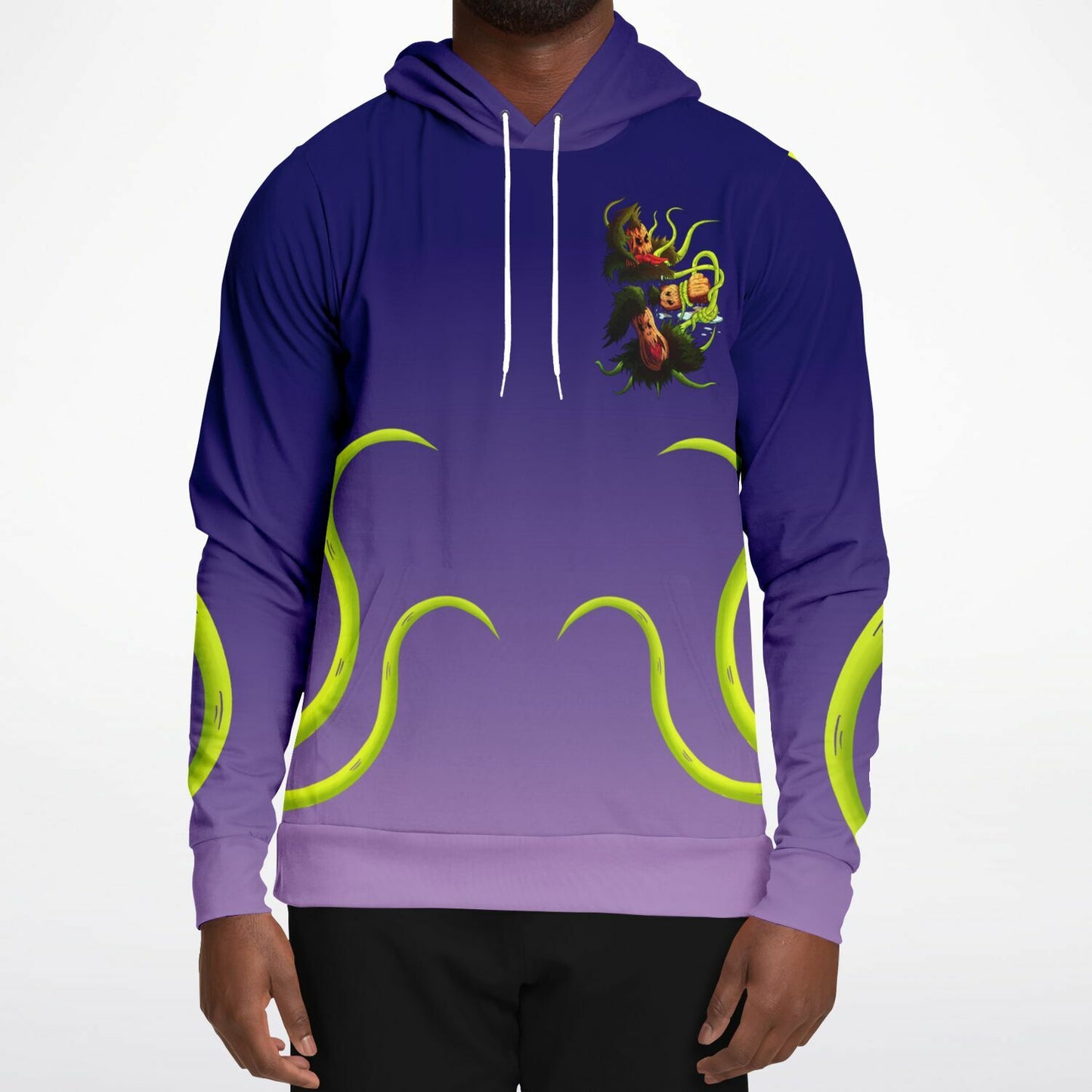 Pumpkin Gremvine Athletic Hoodie