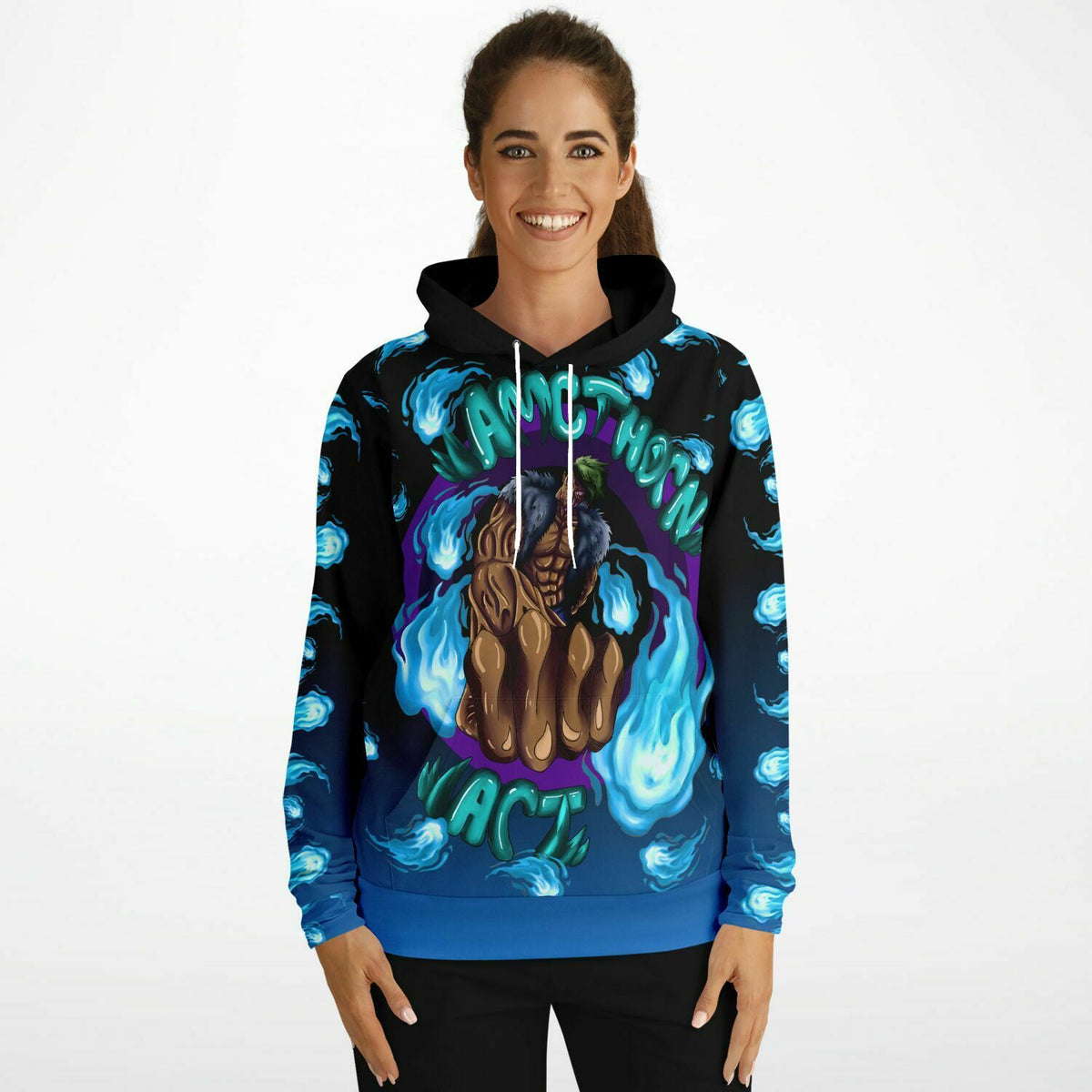 AMCThorn Art Flamesplosion Athletic Hoodie