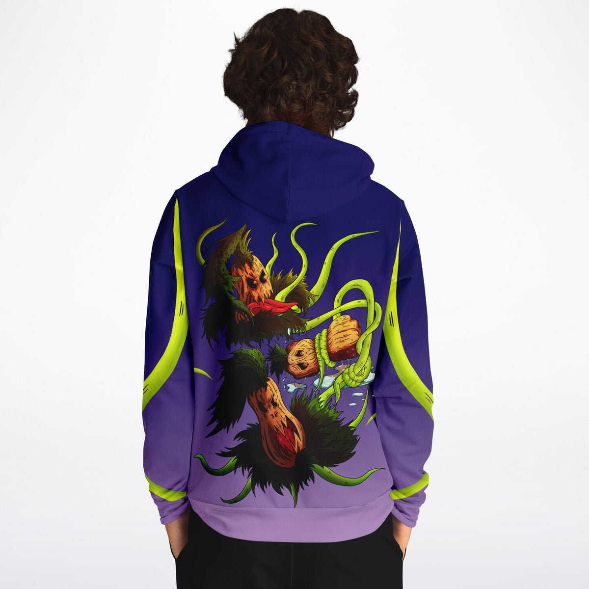 Pumpkin Gremvine Athletic Hoodie