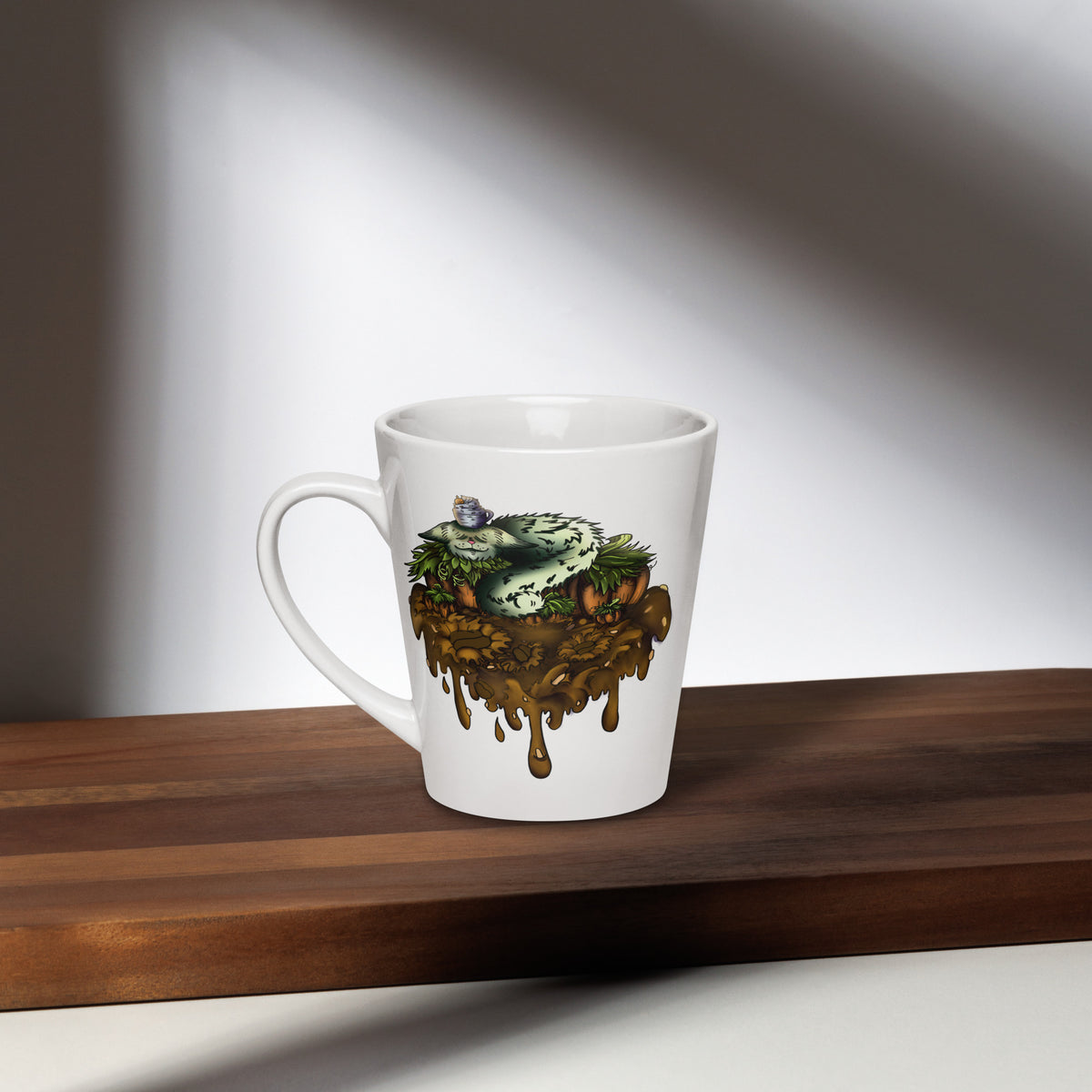 Pumpkin Spice Kitten Latte mug