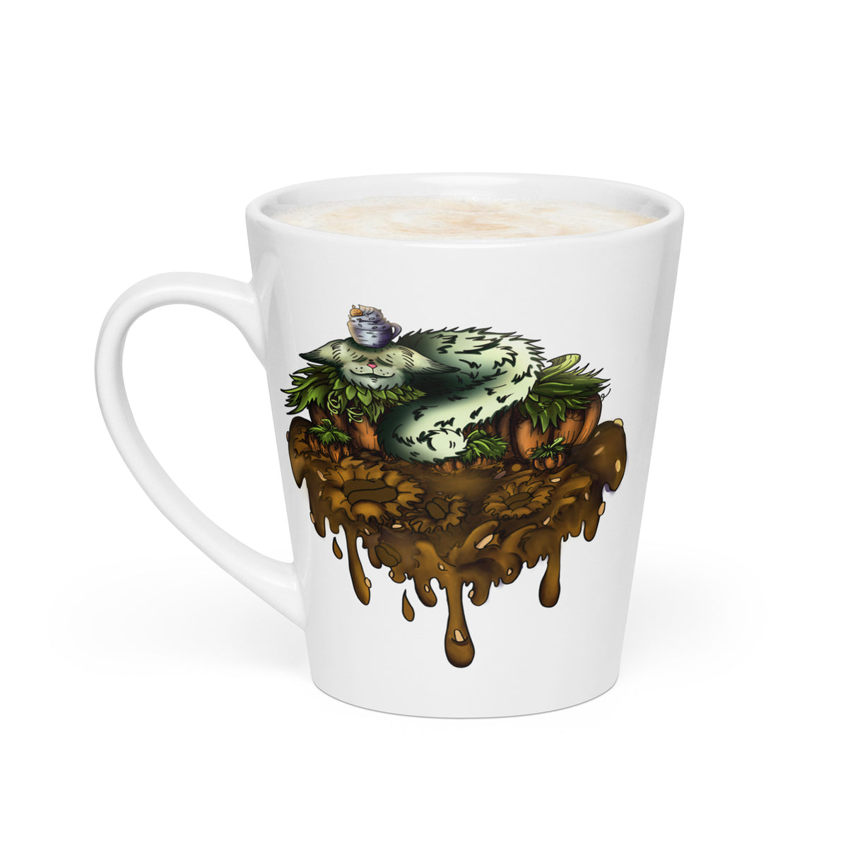 Pumpkin Spice Kitten Latte mug