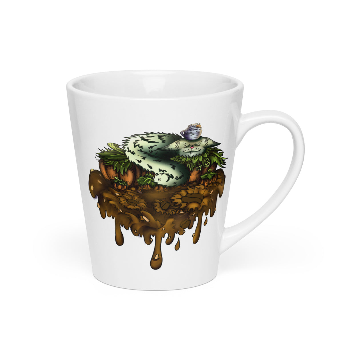 Pumpkin Spice Kitten Latte mug