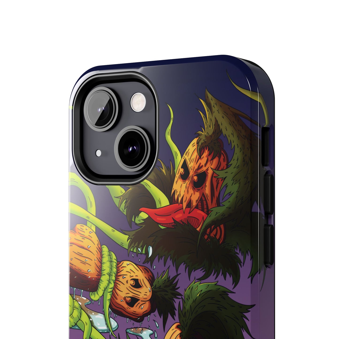 Pumpkin Gremvine Purple Gradient Tough Phone Case