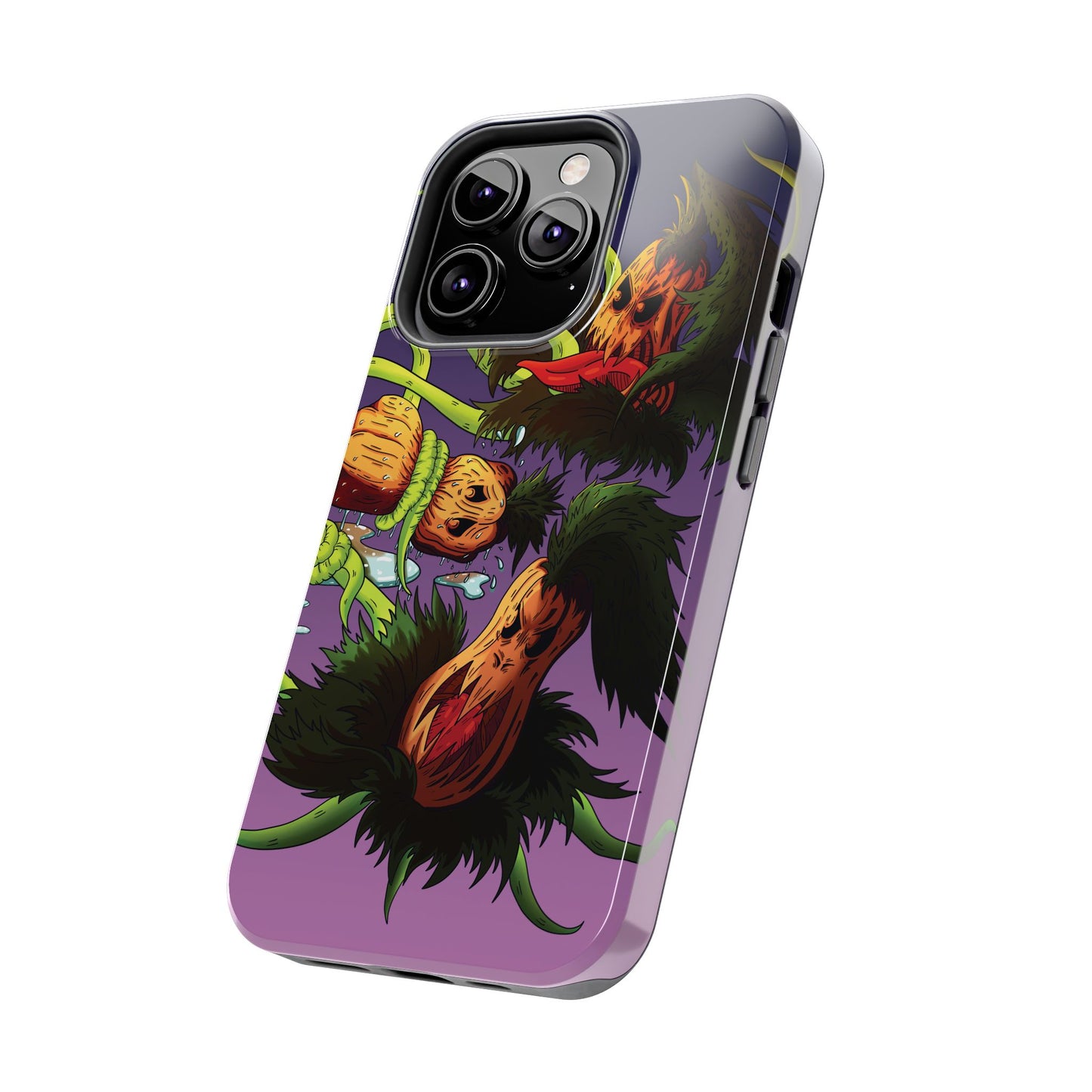 Pumpkin Gremvine Purple Gradient Tough Phone Case