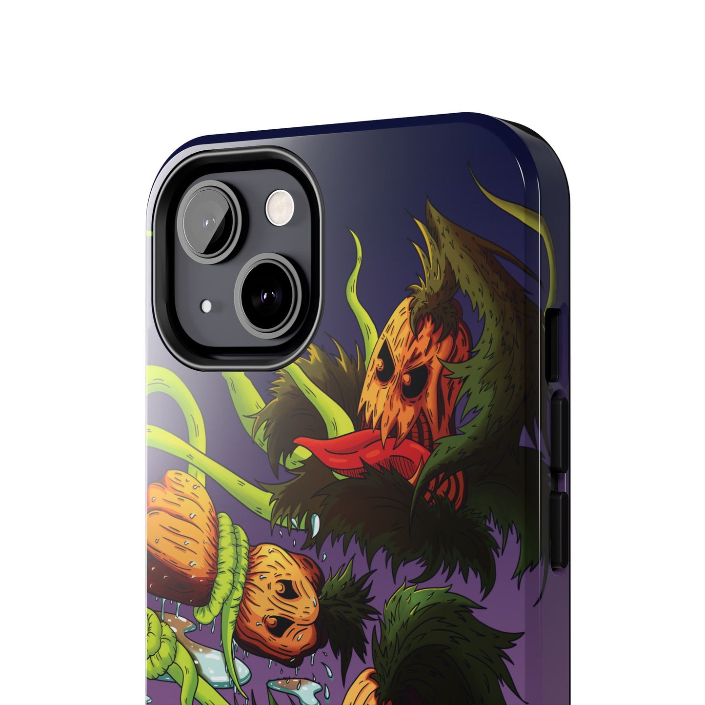 Pumpkin Gremvine Purple Gradient Tough Phone Case
