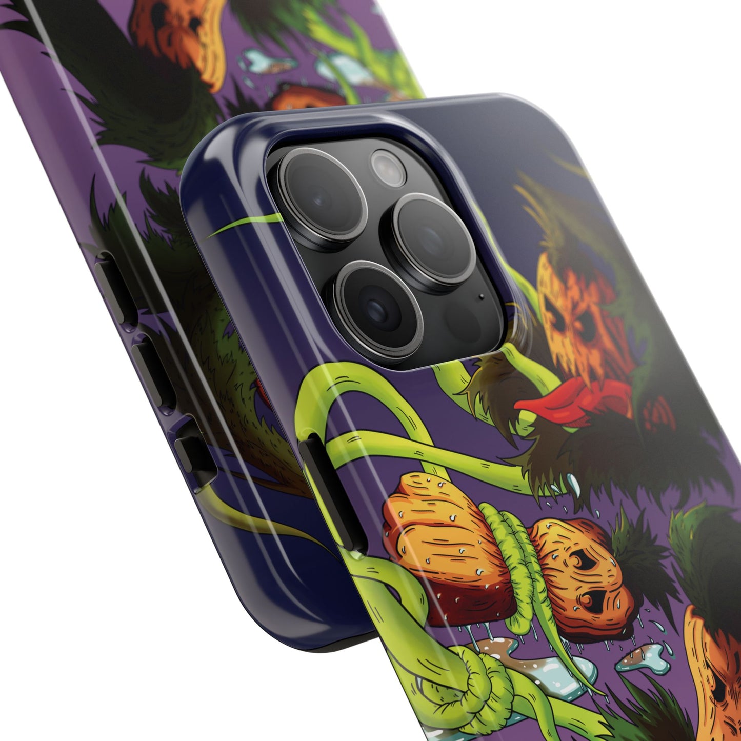 Pumpkin Gremvine Purple Gradient Tough Phone Case