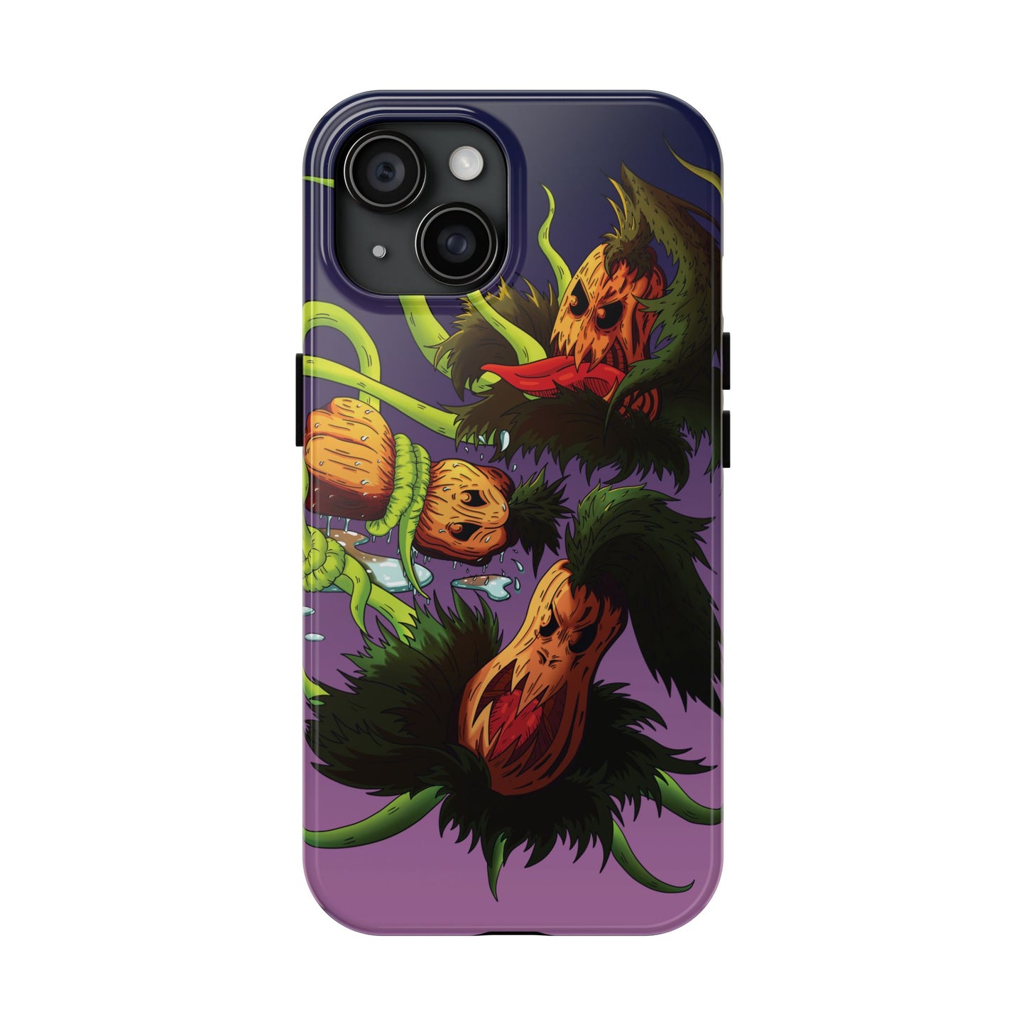 Pumpkin Gremvine Purple Gradient Tough Phone Case