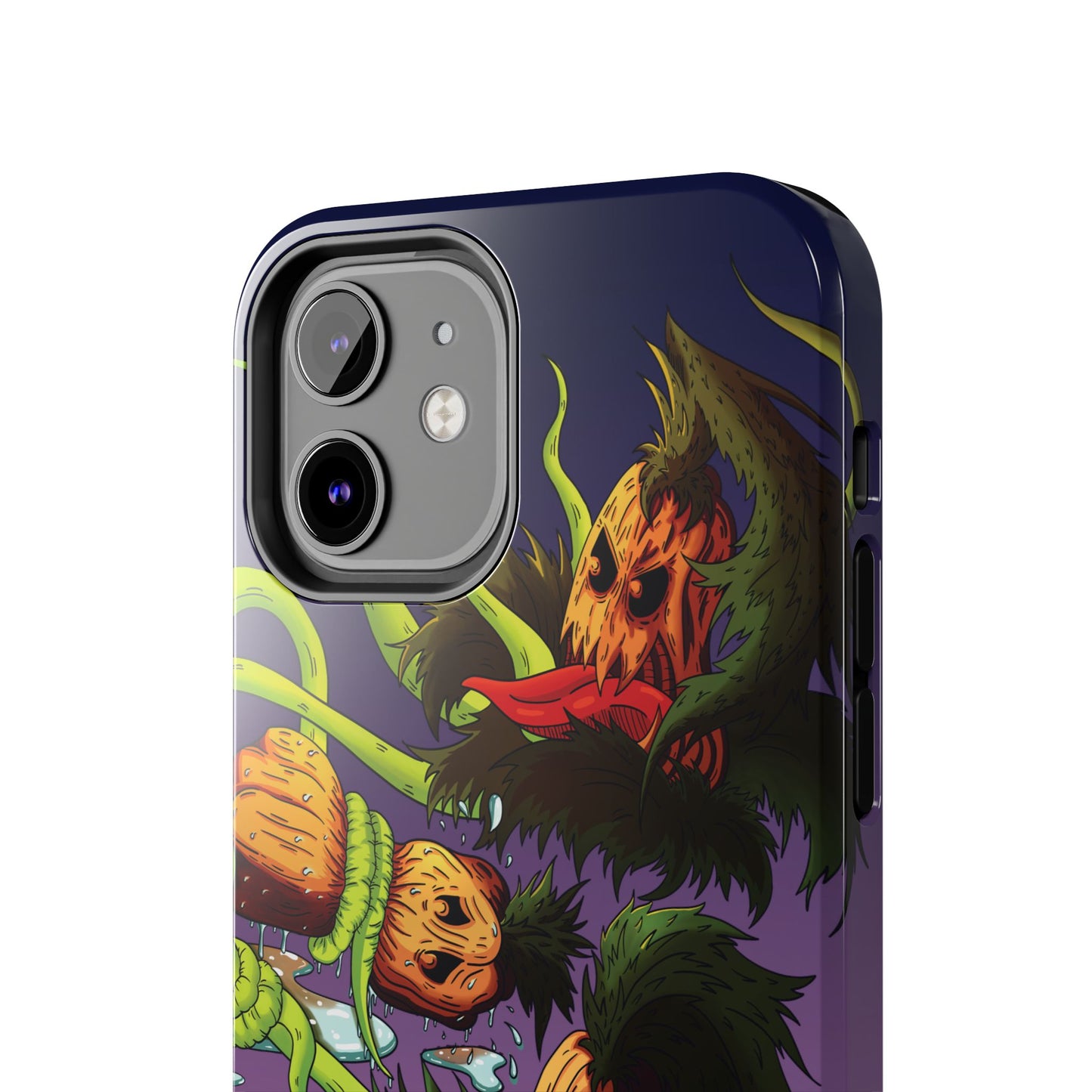 Pumpkin Gremvine Purple Gradient Tough Phone Case