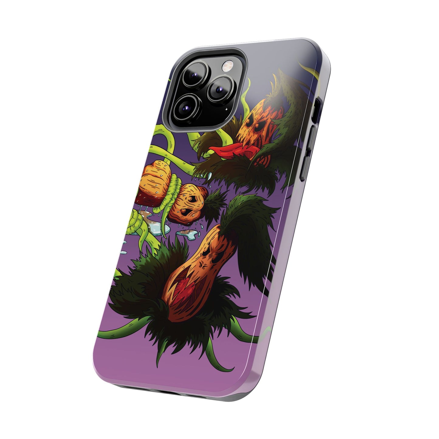 Pumpkin Gremvine Purple Gradient Tough Phone Case