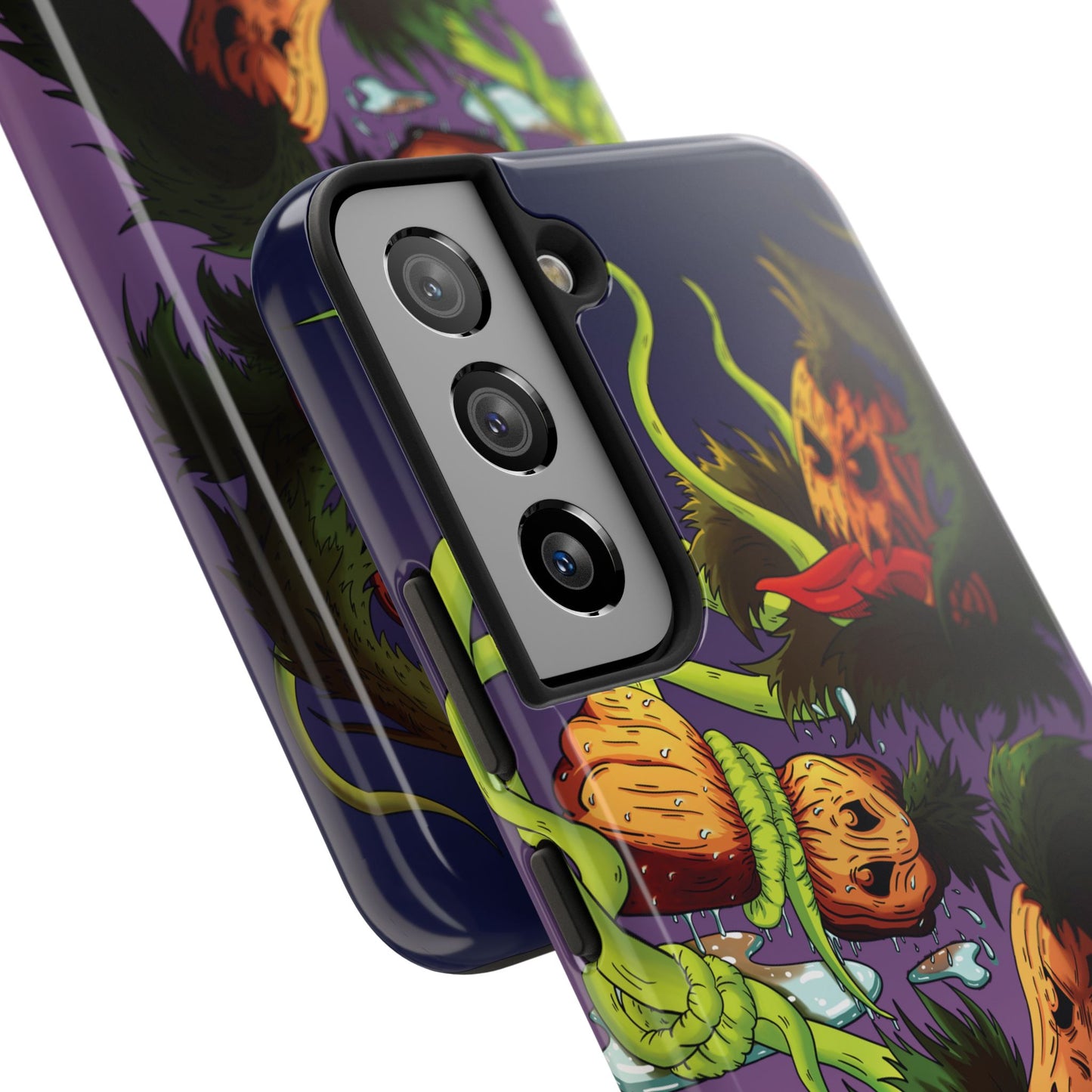 Pumpkin Gremvine Purple Gradient Tough Phone Case