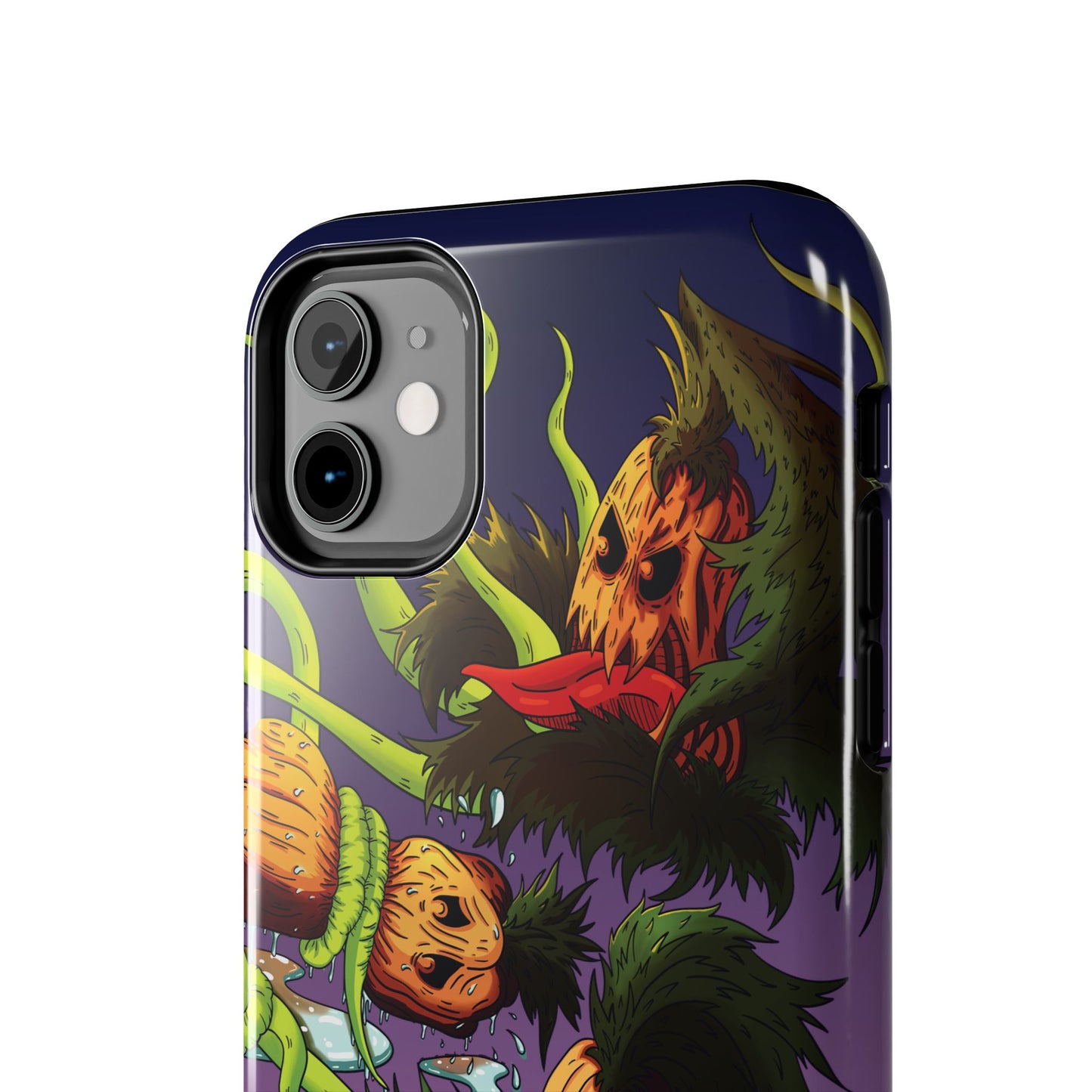Pumpkin Gremvine Purple Gradient Tough Phone Case