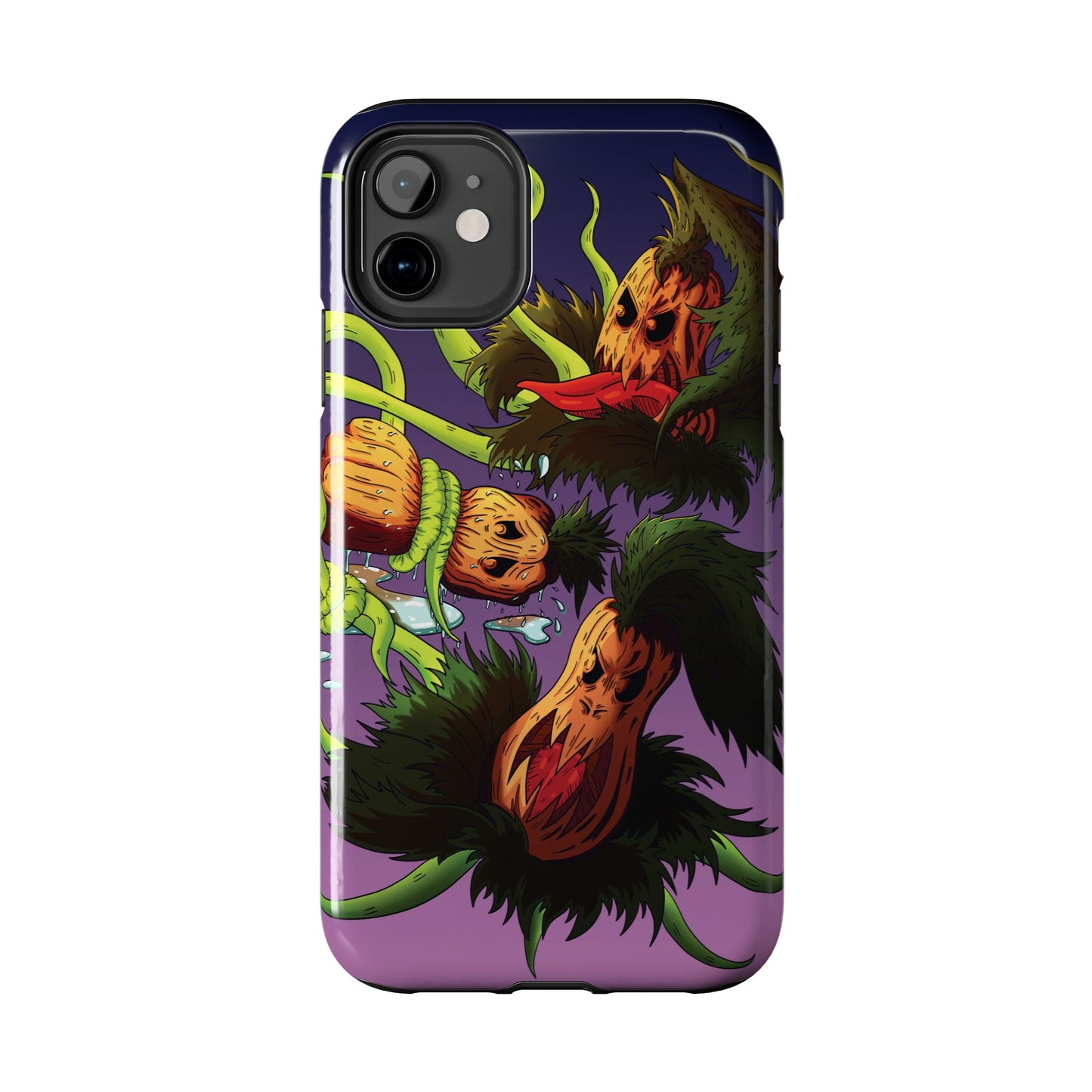 Pumpkin Gremvine Purple Gradient Tough Phone Case