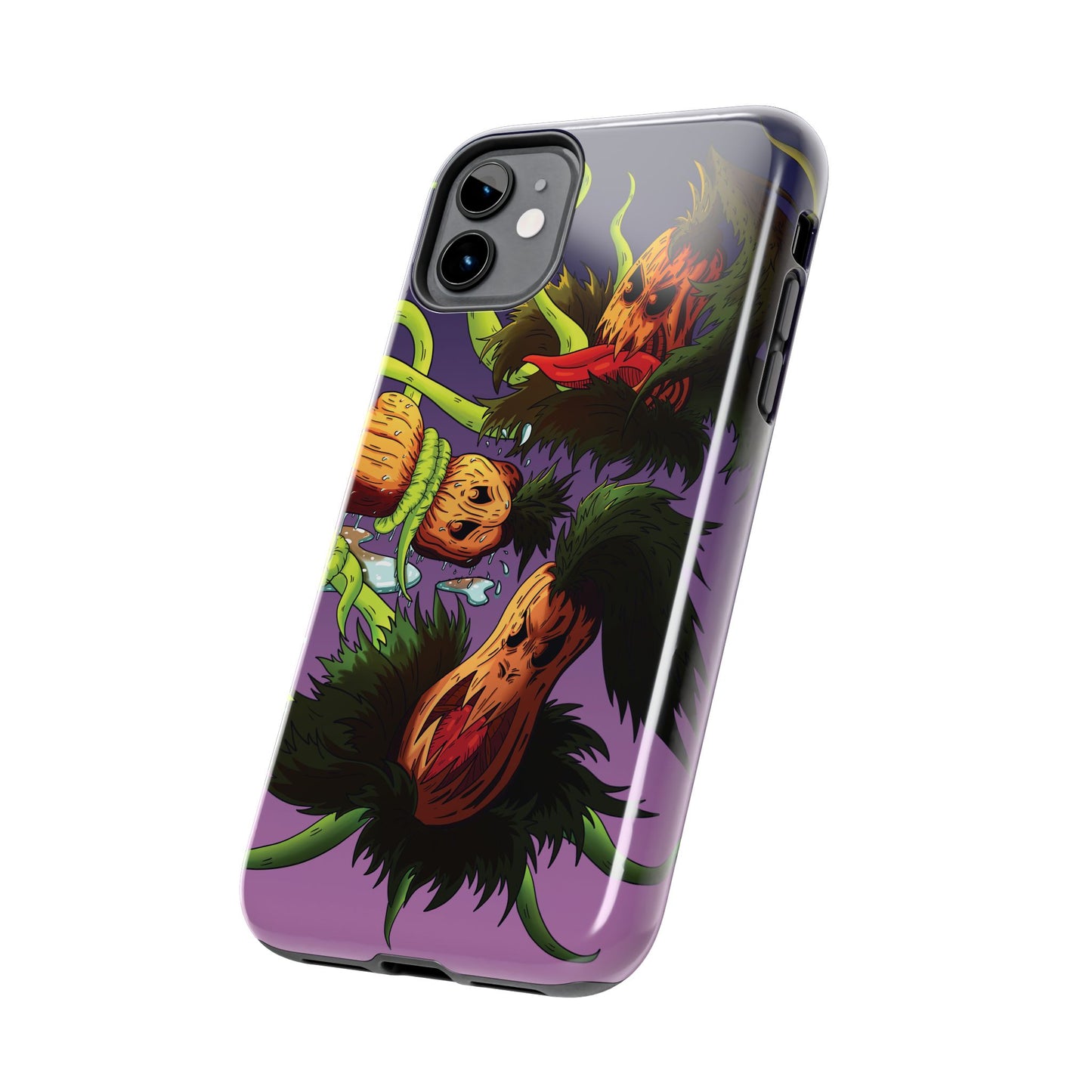 Pumpkin Gremvine Purple Gradient Tough Phone Case