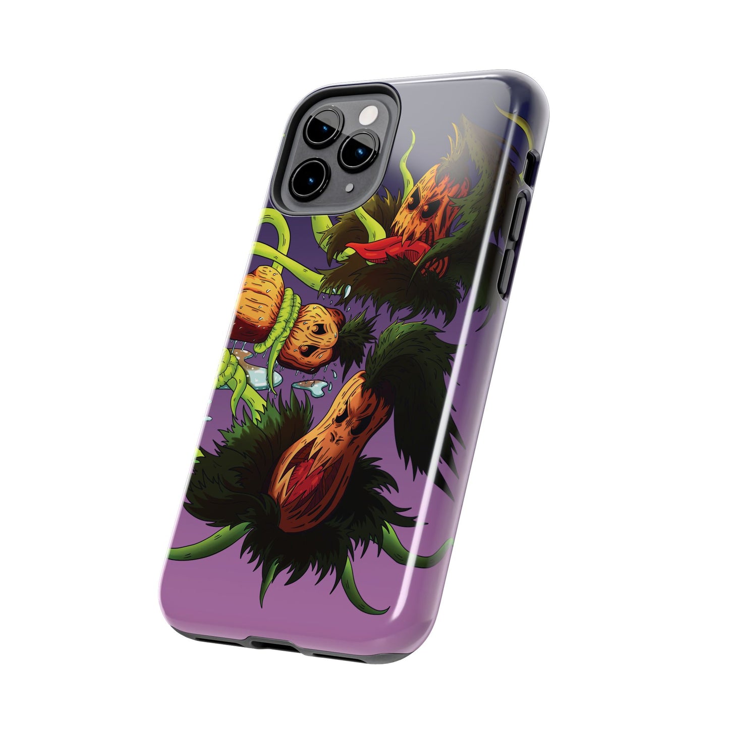 Pumpkin Gremvine Purple Gradient Tough Phone Case