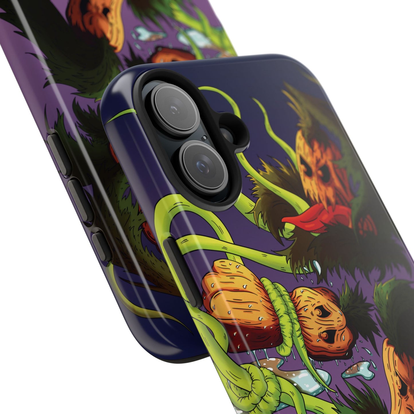 Pumpkin Gremvine Purple Gradient Tough Phone Case