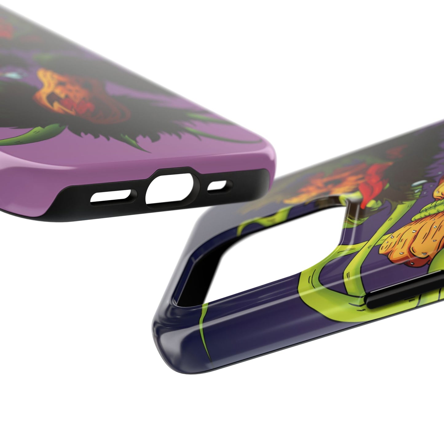 Pumpkin Gremvine Purple Gradient Tough Phone Case