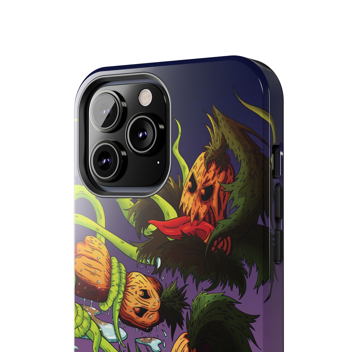 Pumpkin Gremvine Purple Gradient Tough Phone Case