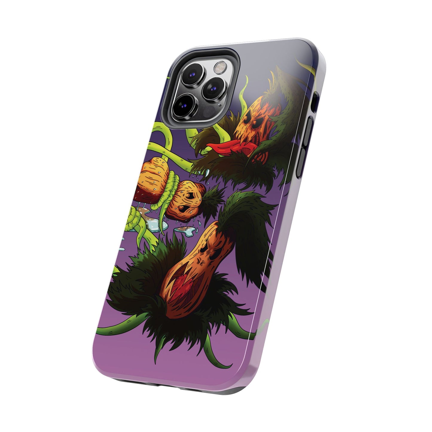 Pumpkin Gremvine Purple Gradient Tough Phone Case
