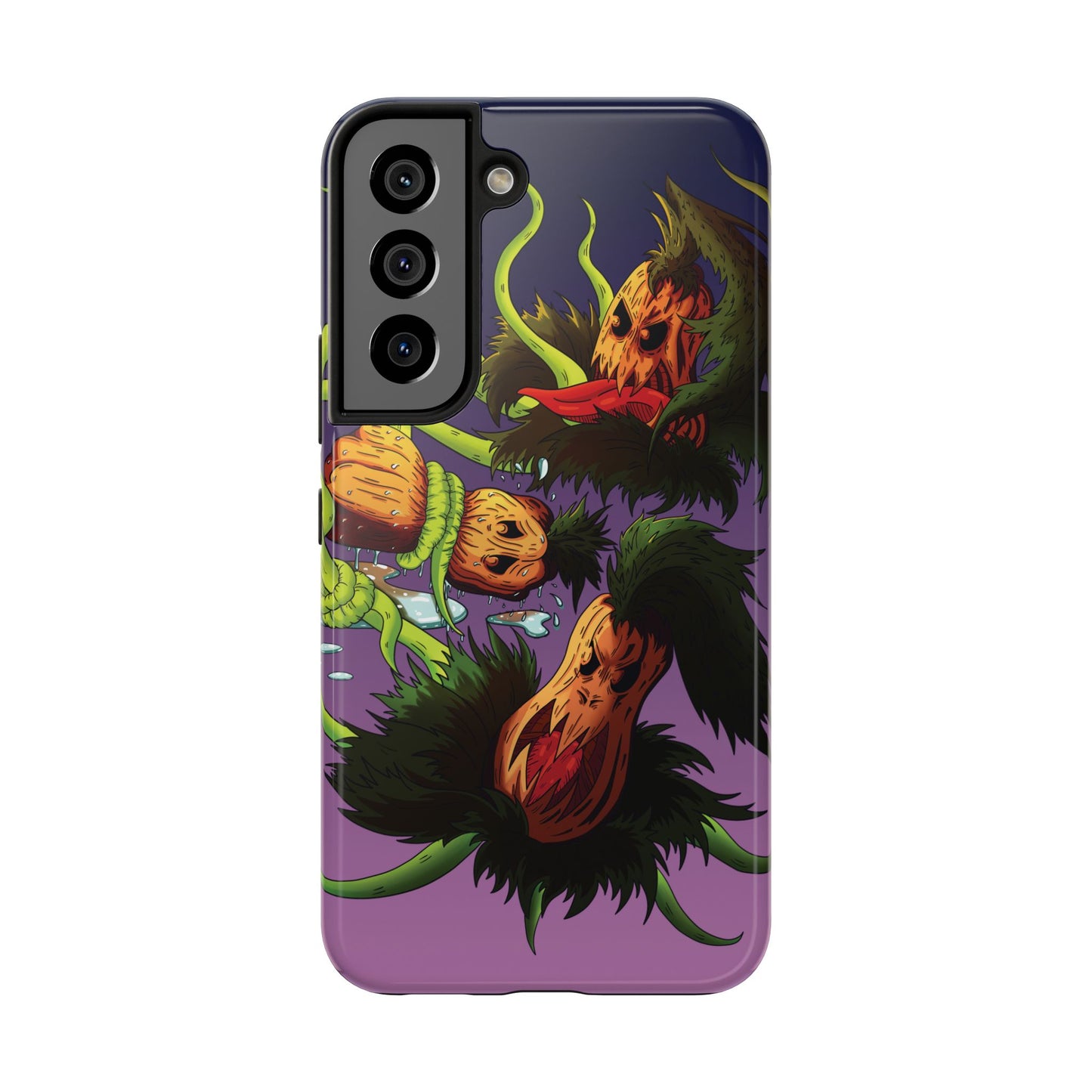 Pumpkin Gremvine Purple Gradient Tough Phone Case