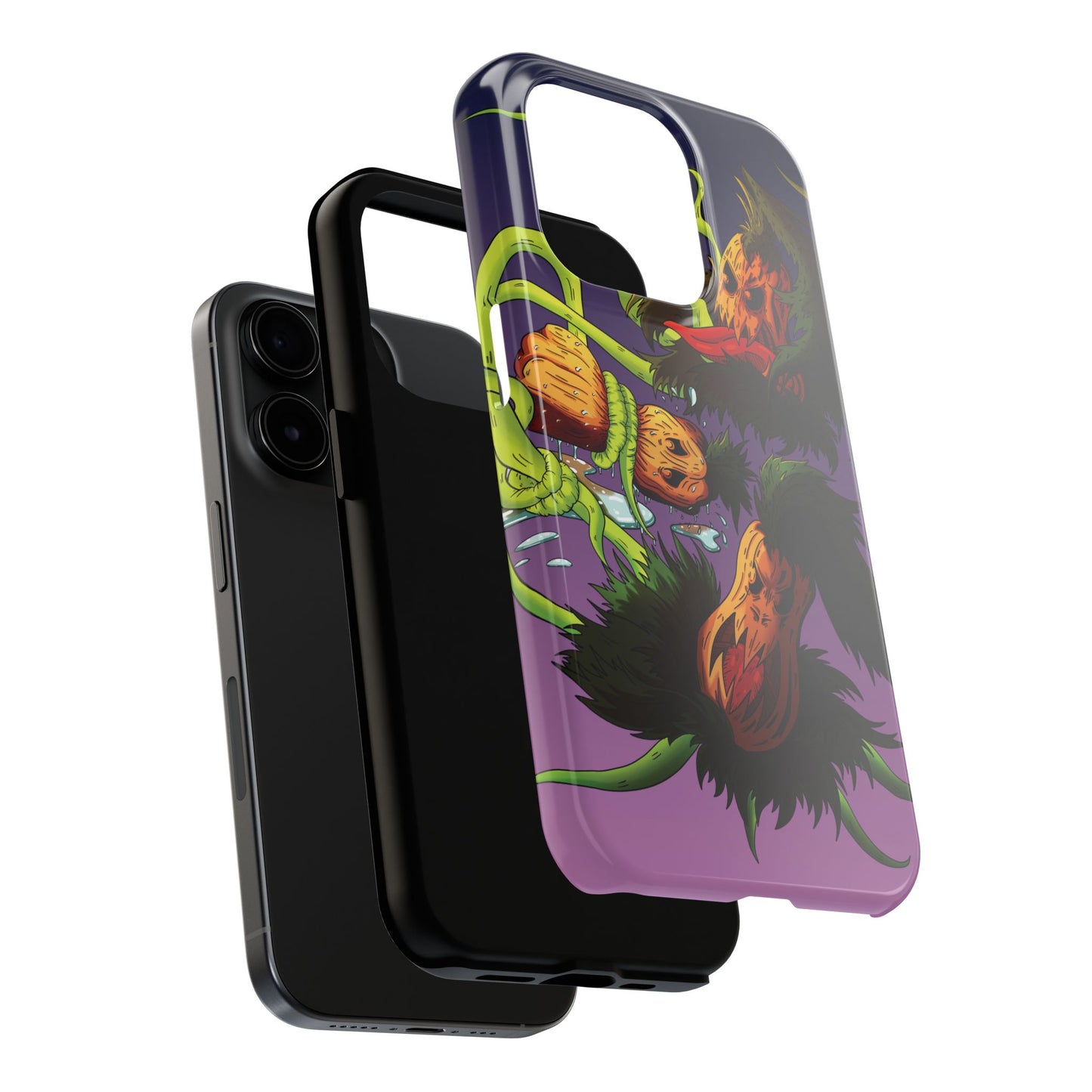 Pumpkin Gremvine Purple Gradient Tough Phone Case