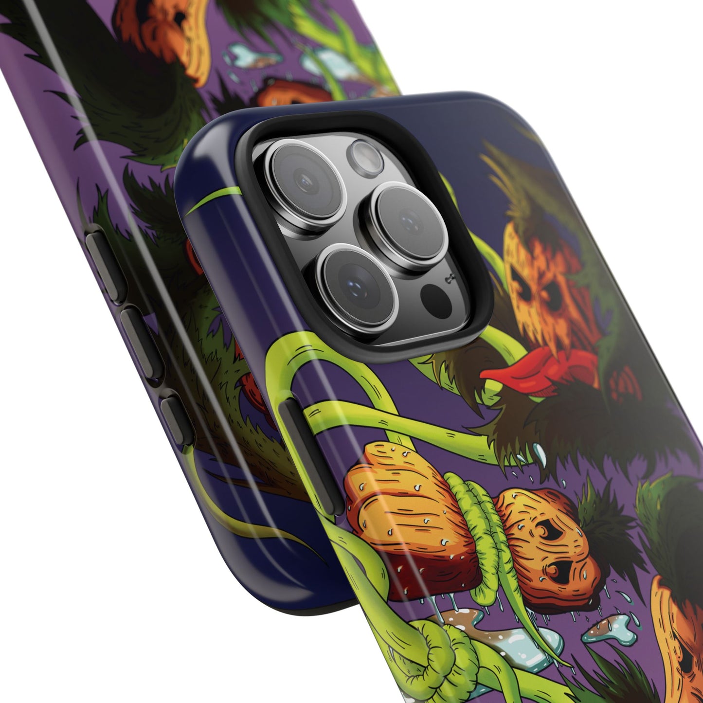 Pumpkin Gremvine Purple Gradient Tough Phone Case