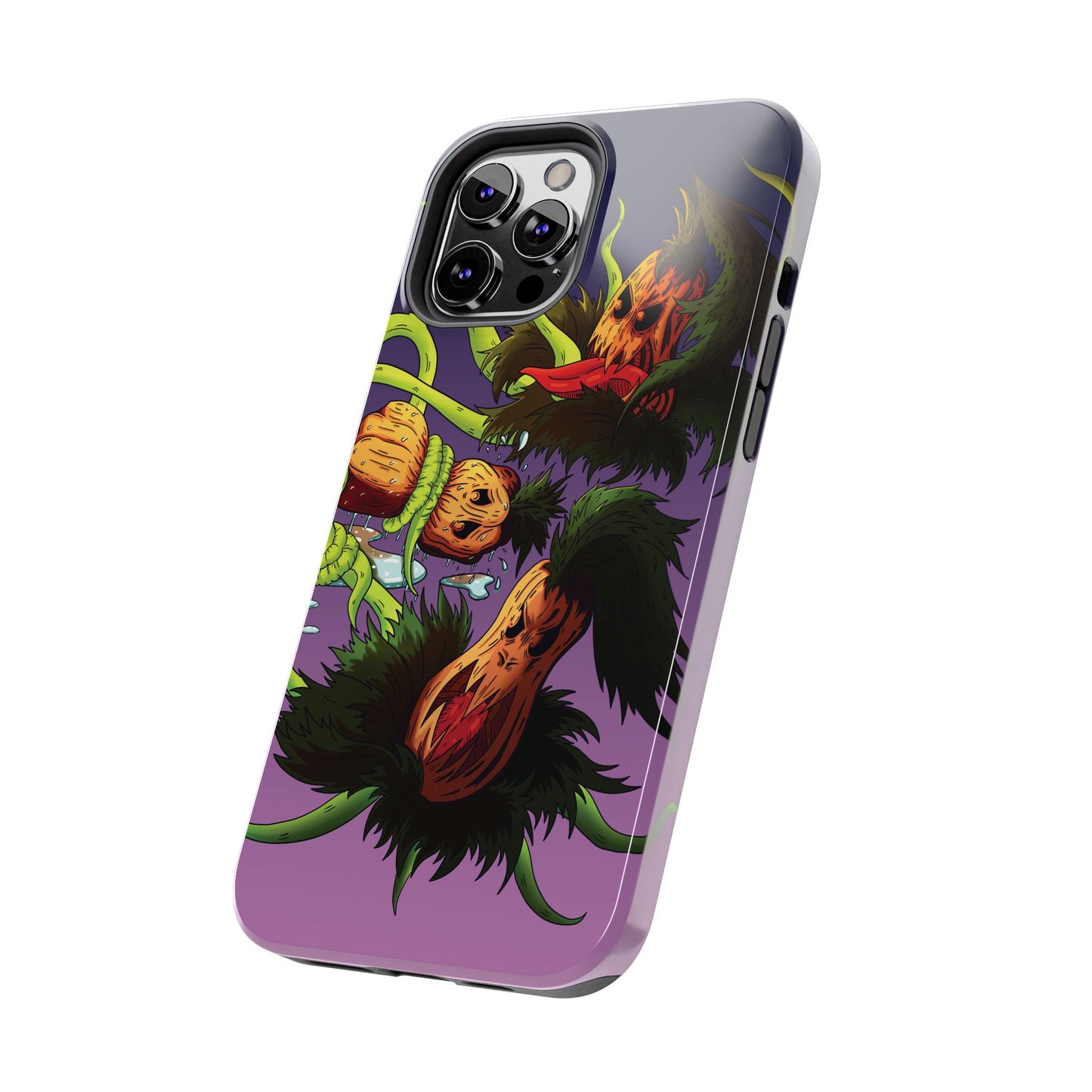 Pumpkin Gremvine Purple Gradient Tough Phone Case