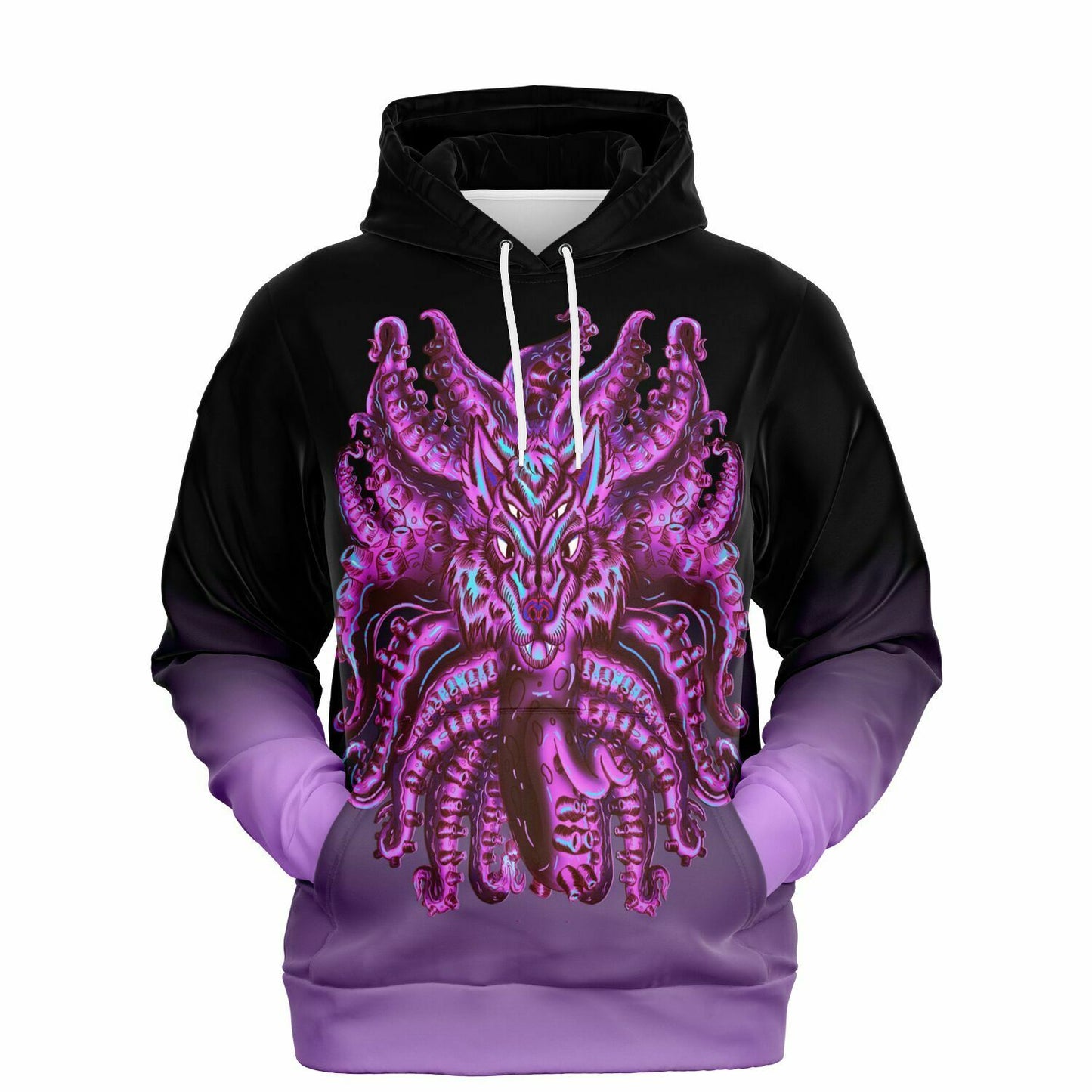 Cotton Candy Wolf Tulu Athletic Hoodie