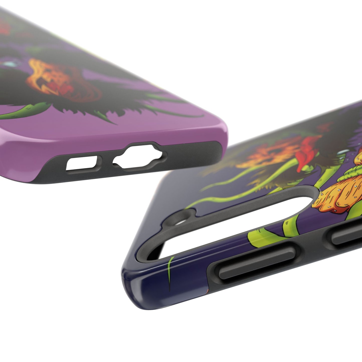 Pumpkin Gremvine Purple Gradient Tough Phone Case
