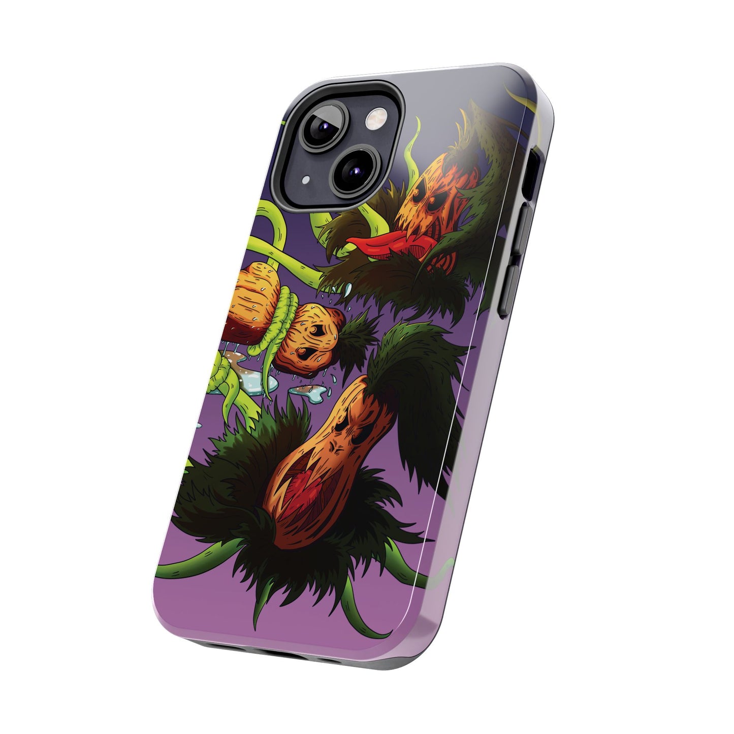 Pumpkin Gremvine Purple Gradient Tough Phone Case
