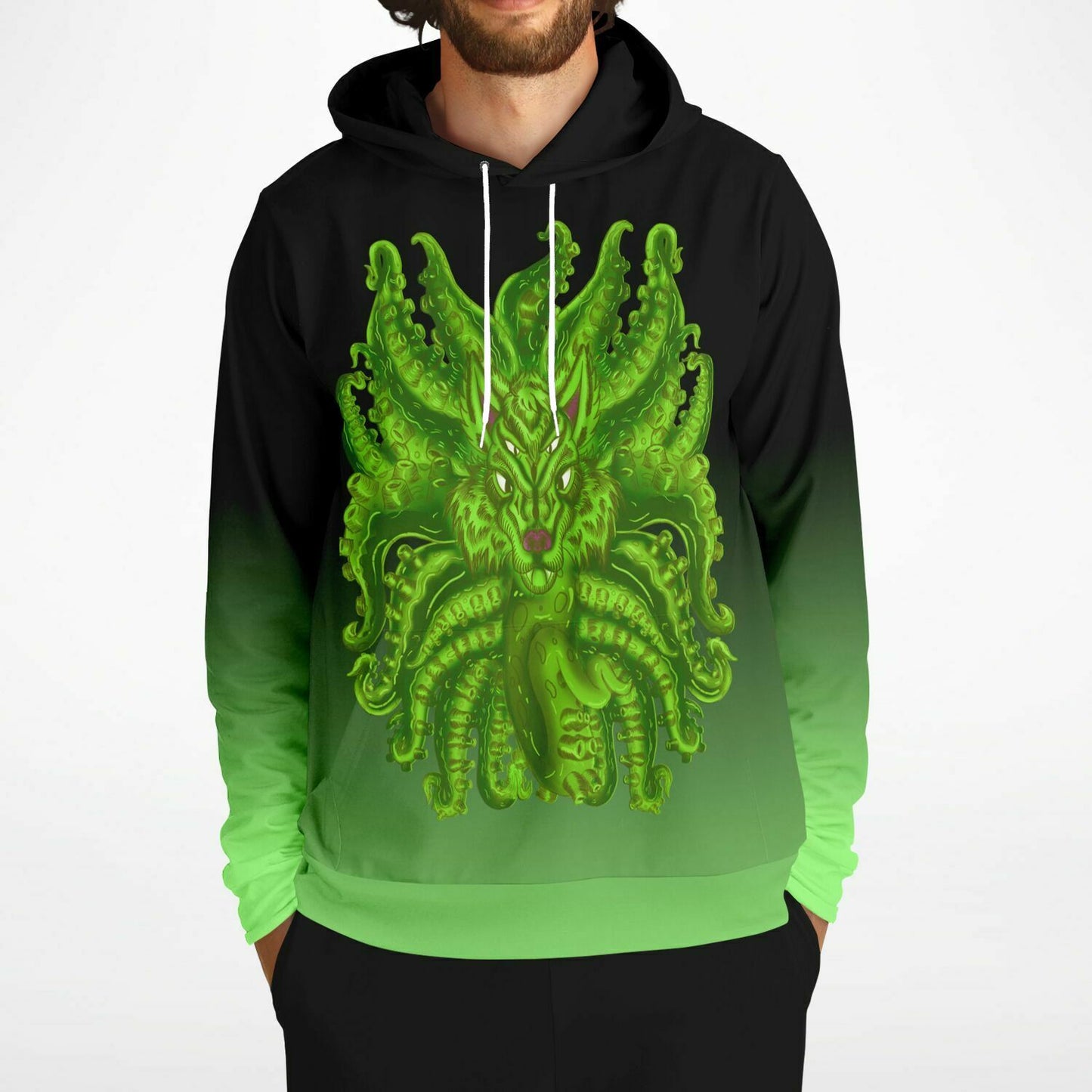 Radioactive Wolf Tulu Athletic Hoodie