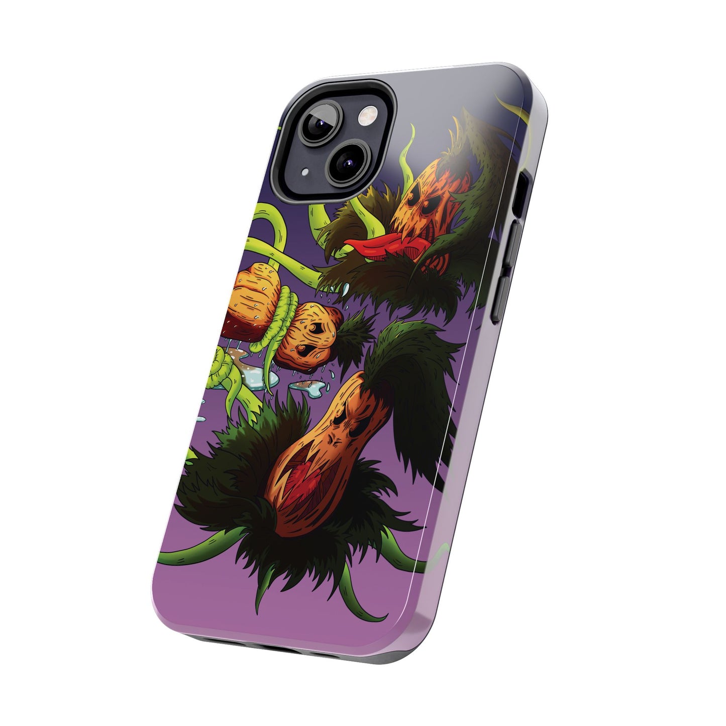 Pumpkin Gremvine Purple Gradient Tough Phone Case