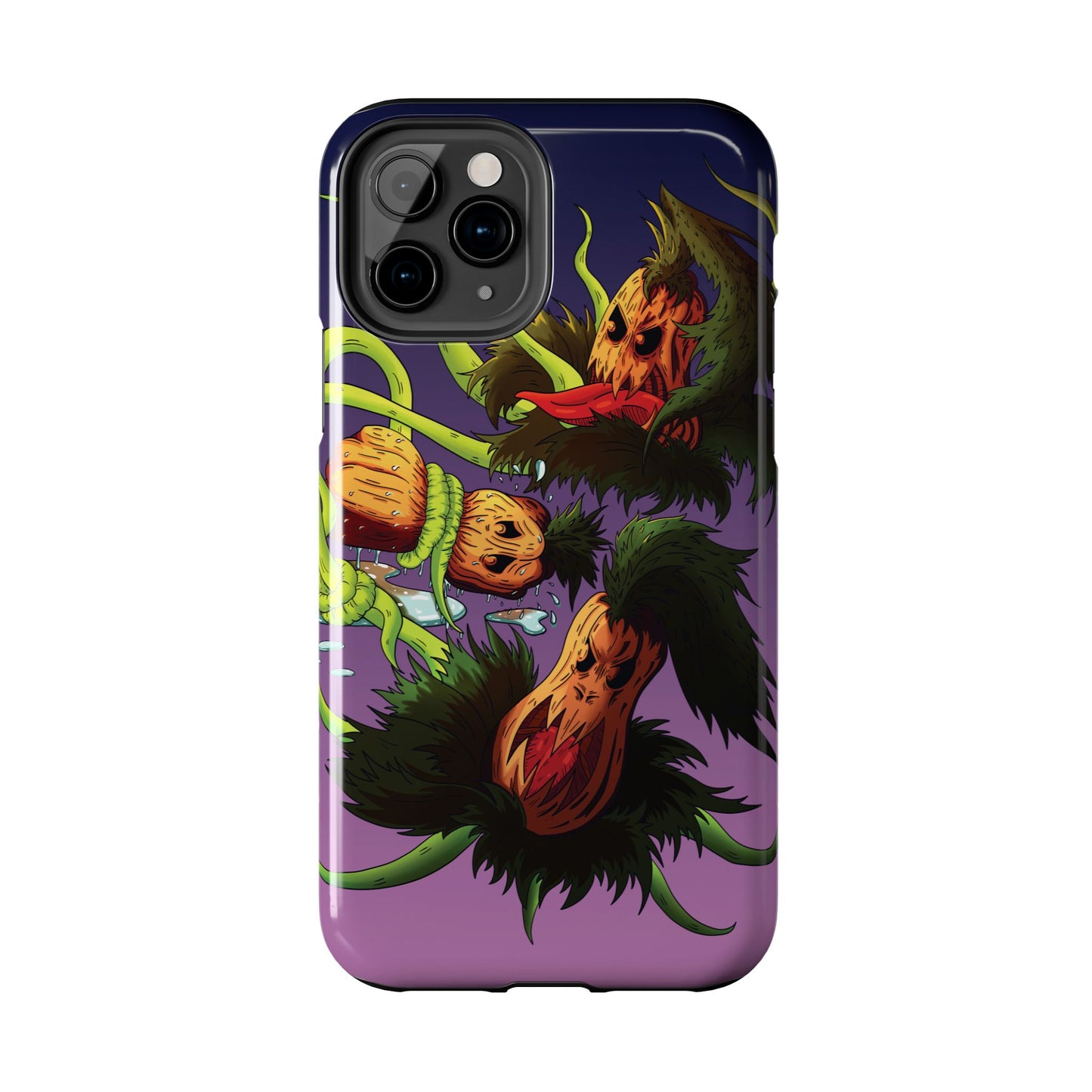 Pumpkin Gremvine Purple Gradient Tough Phone Case