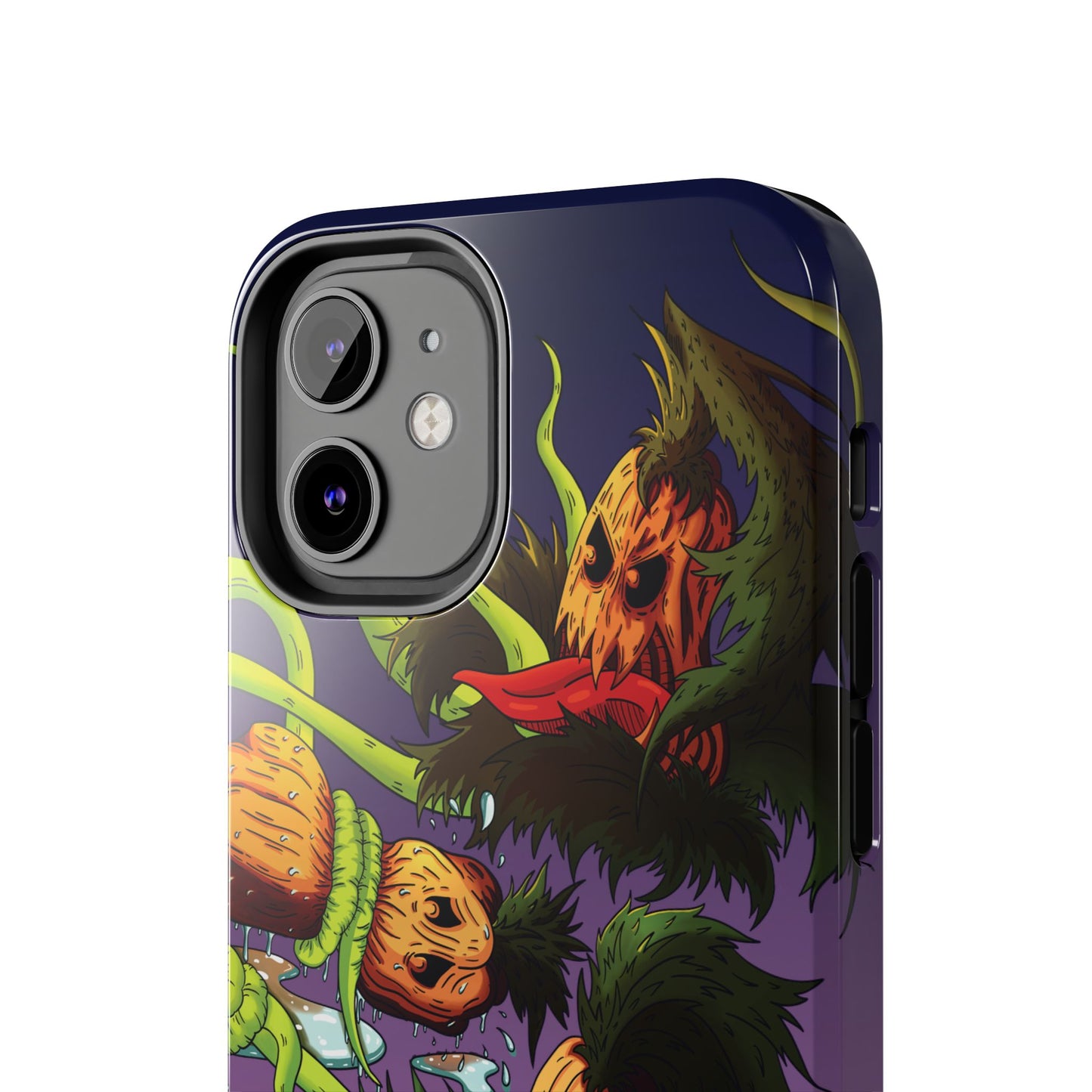 Pumpkin Gremvine Purple Gradient Tough Phone Case