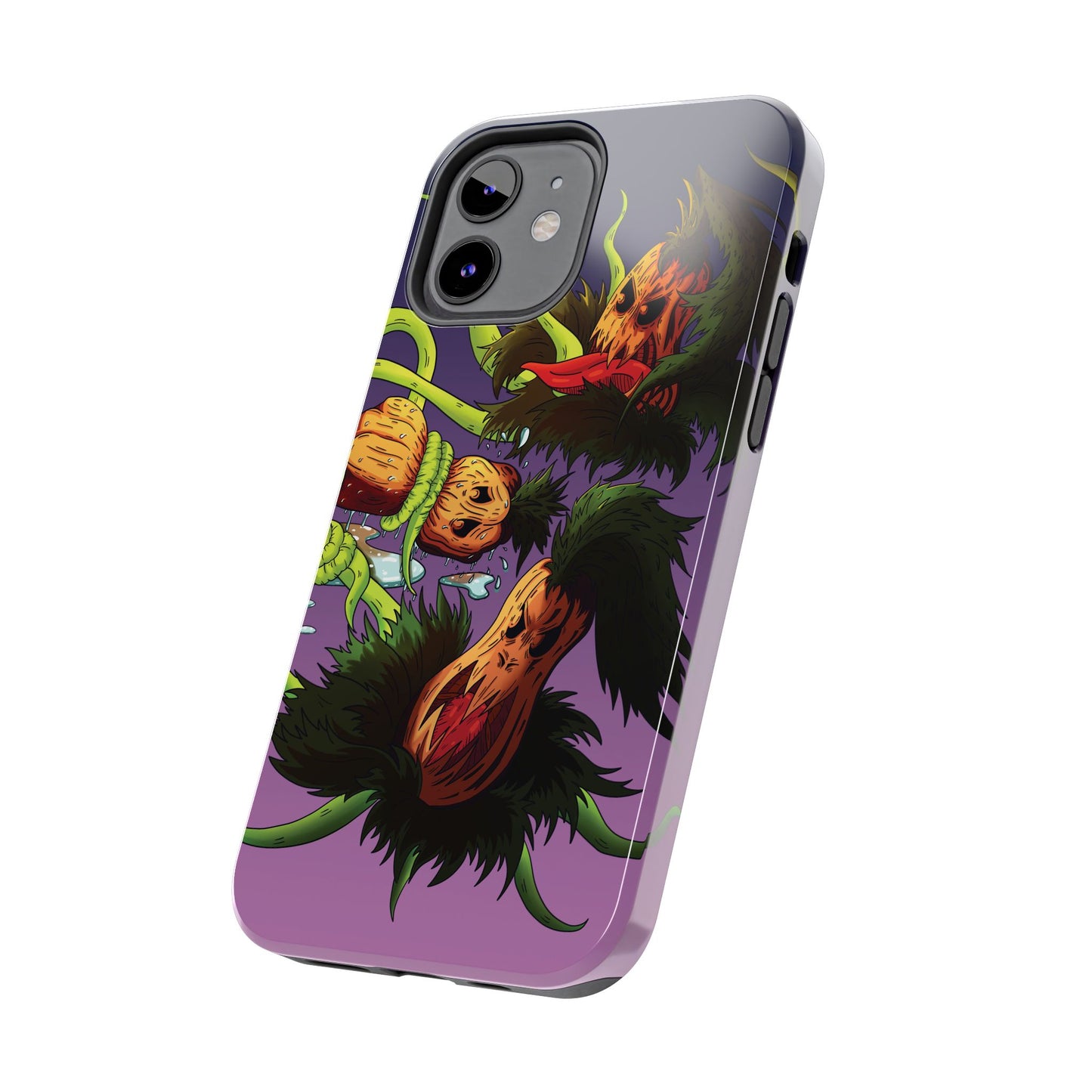 Pumpkin Gremvine Purple Gradient Tough Phone Case
