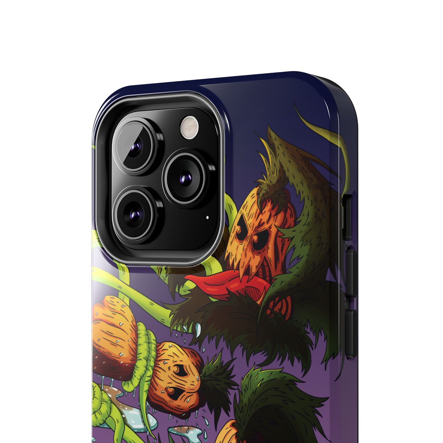Pumpkin Gremvine Purple Gradient Tough Phone Case