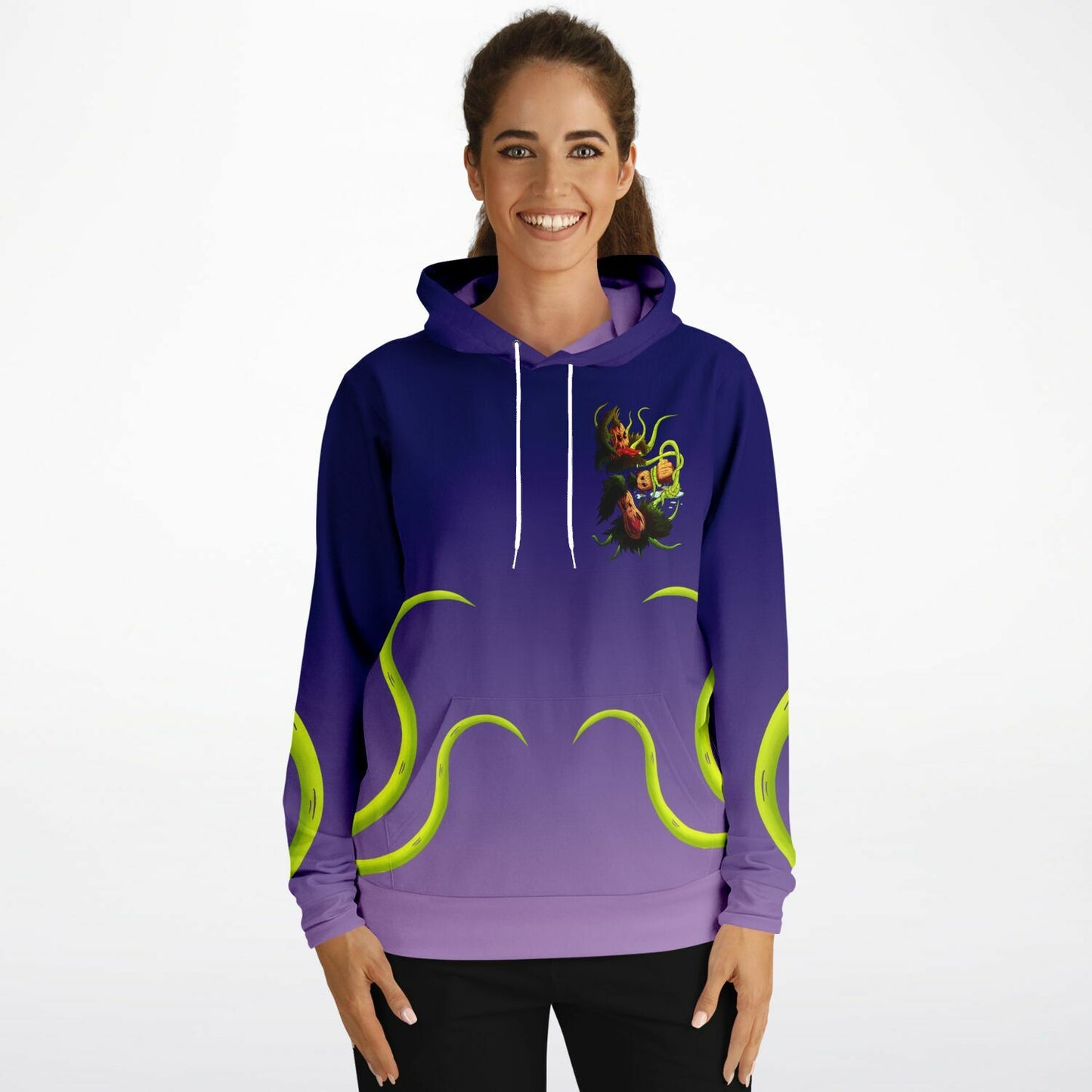 Pumpkin Gremvine Athletic Hoodie