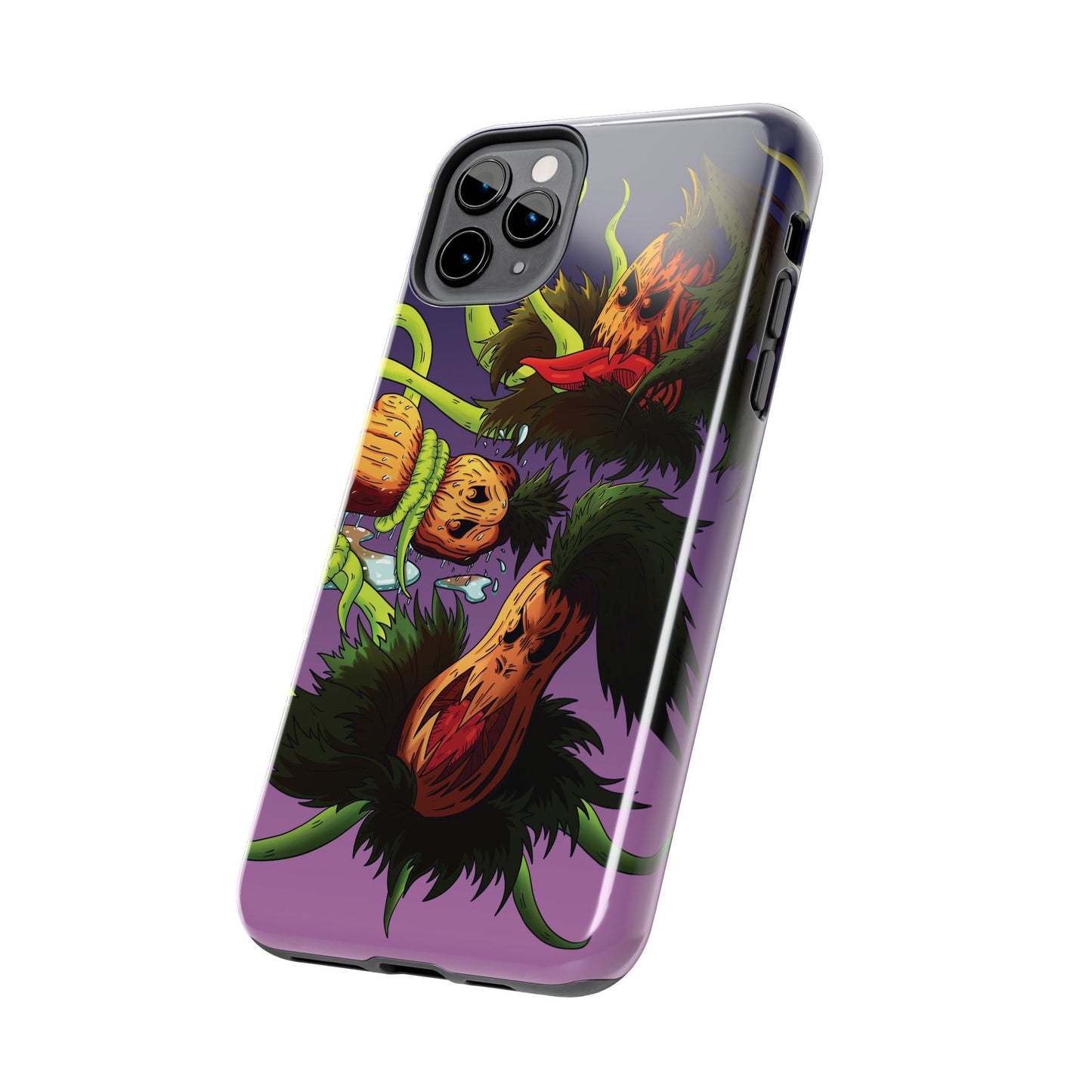 Pumpkin Gremvine Purple Gradient Tough Phone Case