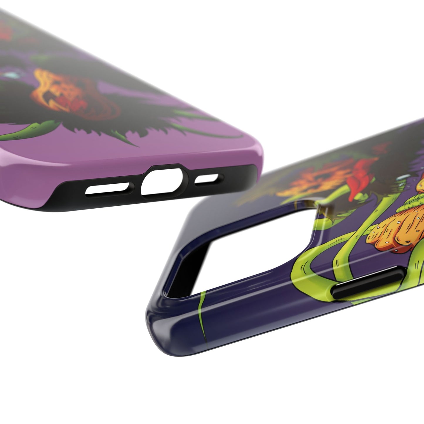 Pumpkin Gremvine Purple Gradient Tough Phone Case