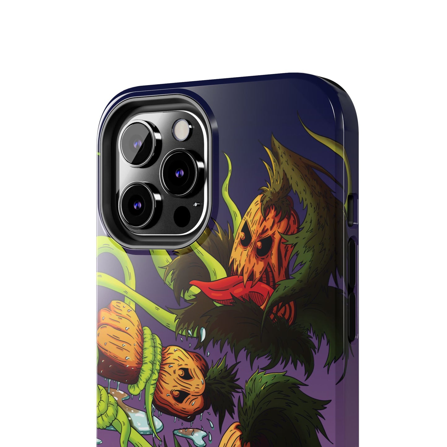 Pumpkin Gremvine Purple Gradient Tough Phone Case