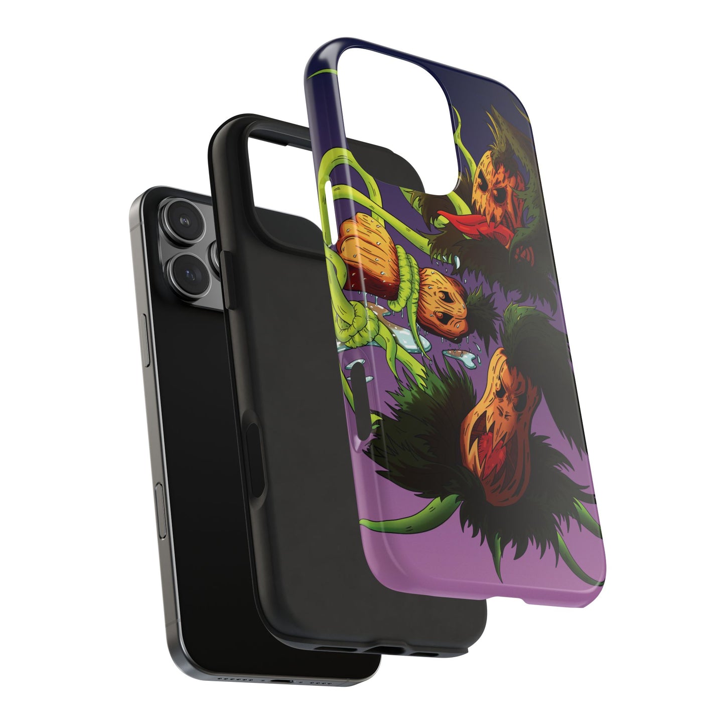 Pumpkin Gremvine Purple Gradient Tough Phone Case