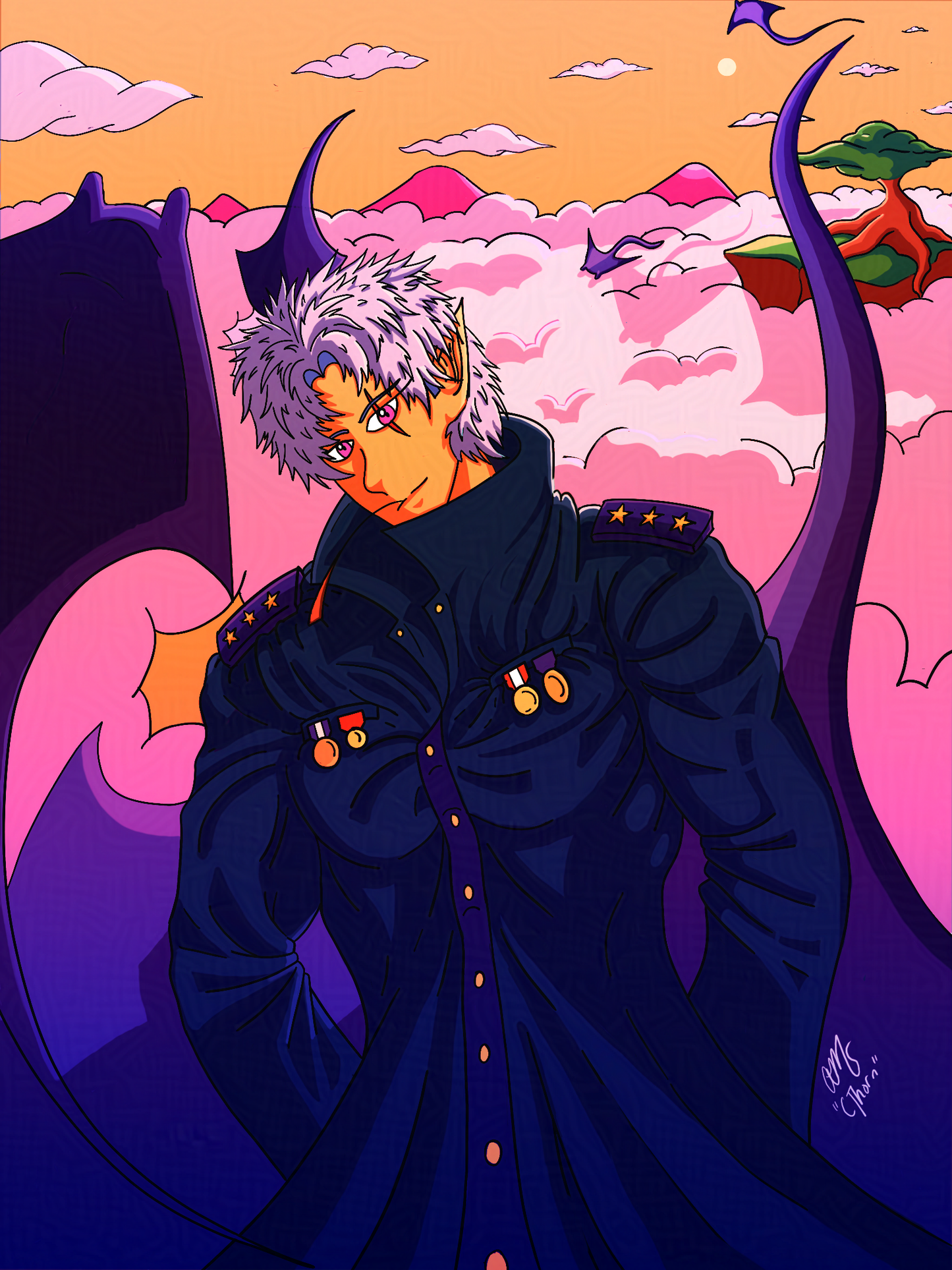 Gallery Quality Sky Ray Commander 5 Giclée Print