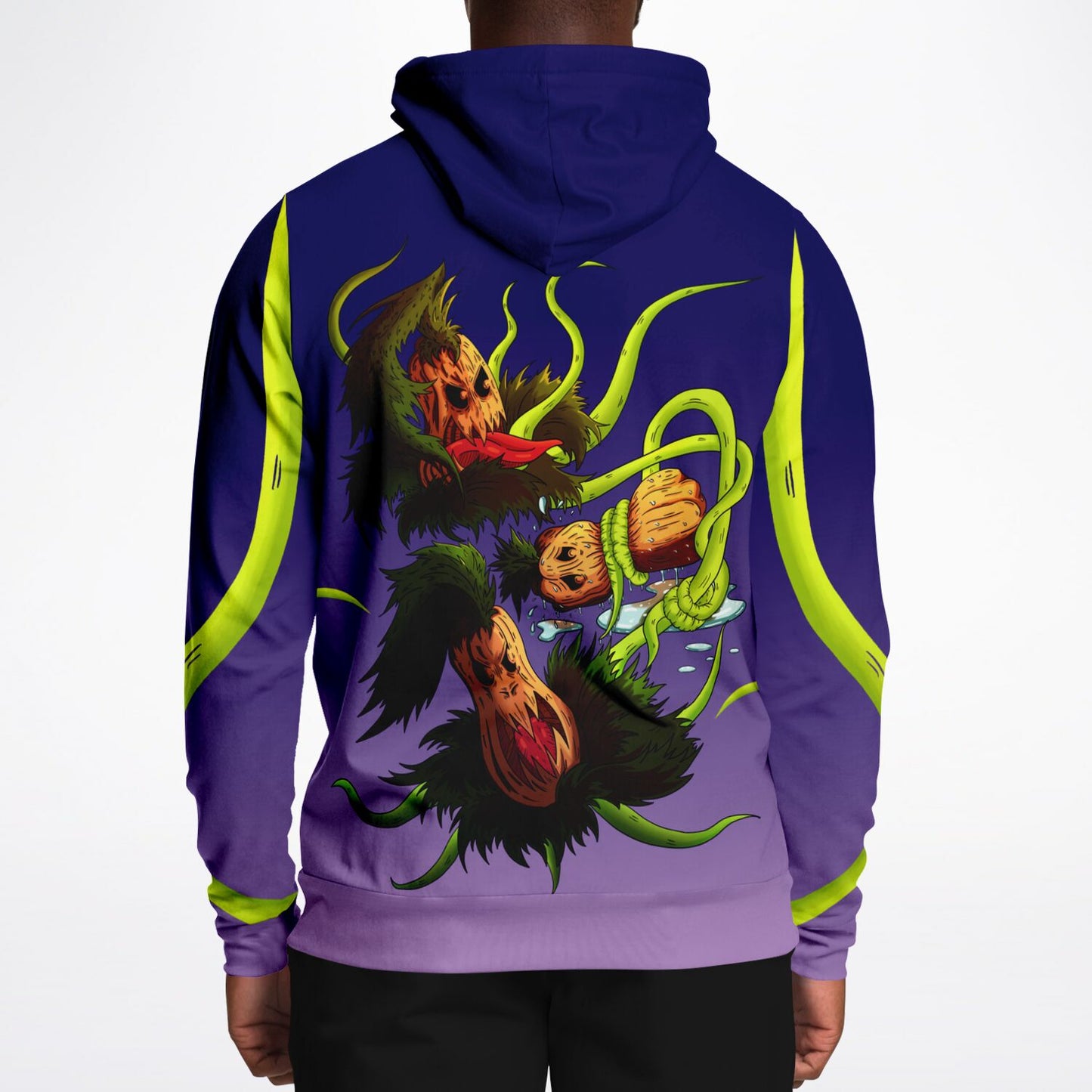 Pumpkin Gremvine Athletic Hoodie