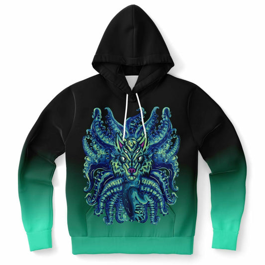 Deep Blue Sea Wolf Tulu Athletic Hoodie